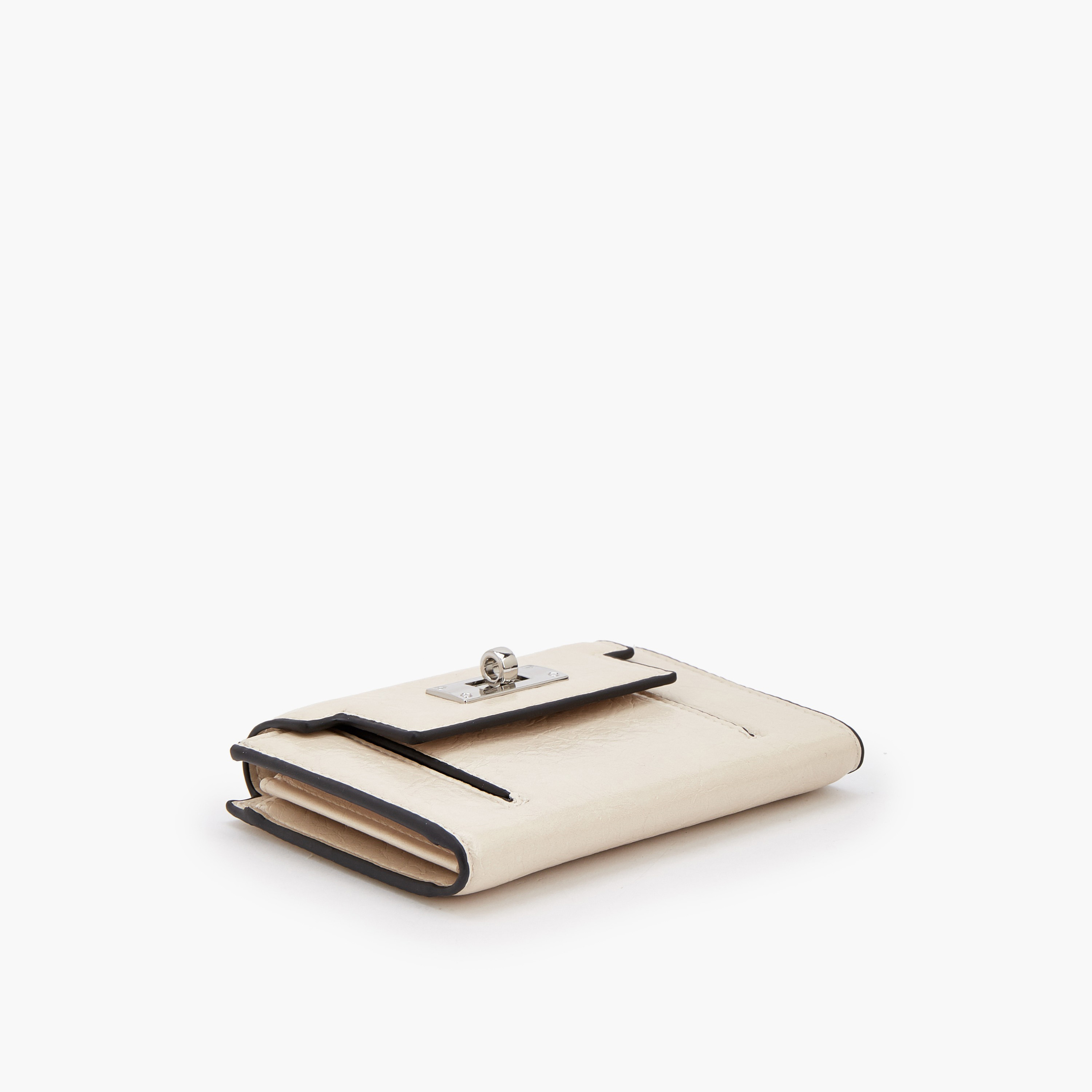 محفظة سيليست بنقشة بارزة وقفل دوار أنيق-women-bagsandwallets-wallets-image-4