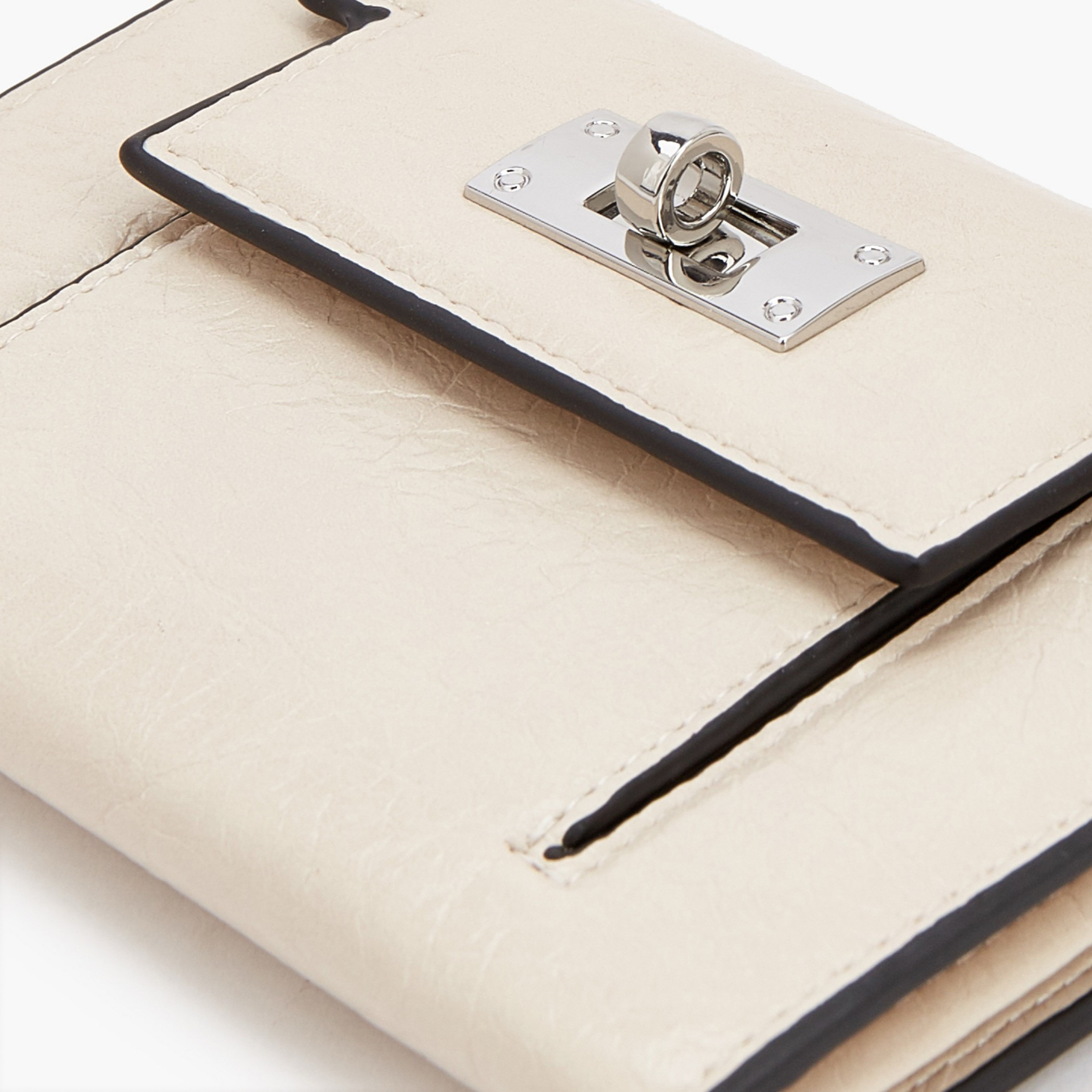 محفظة سيليست بنقشة بارزة وقفل دوار أنيق-women-bagsandwallets-wallets-image-5