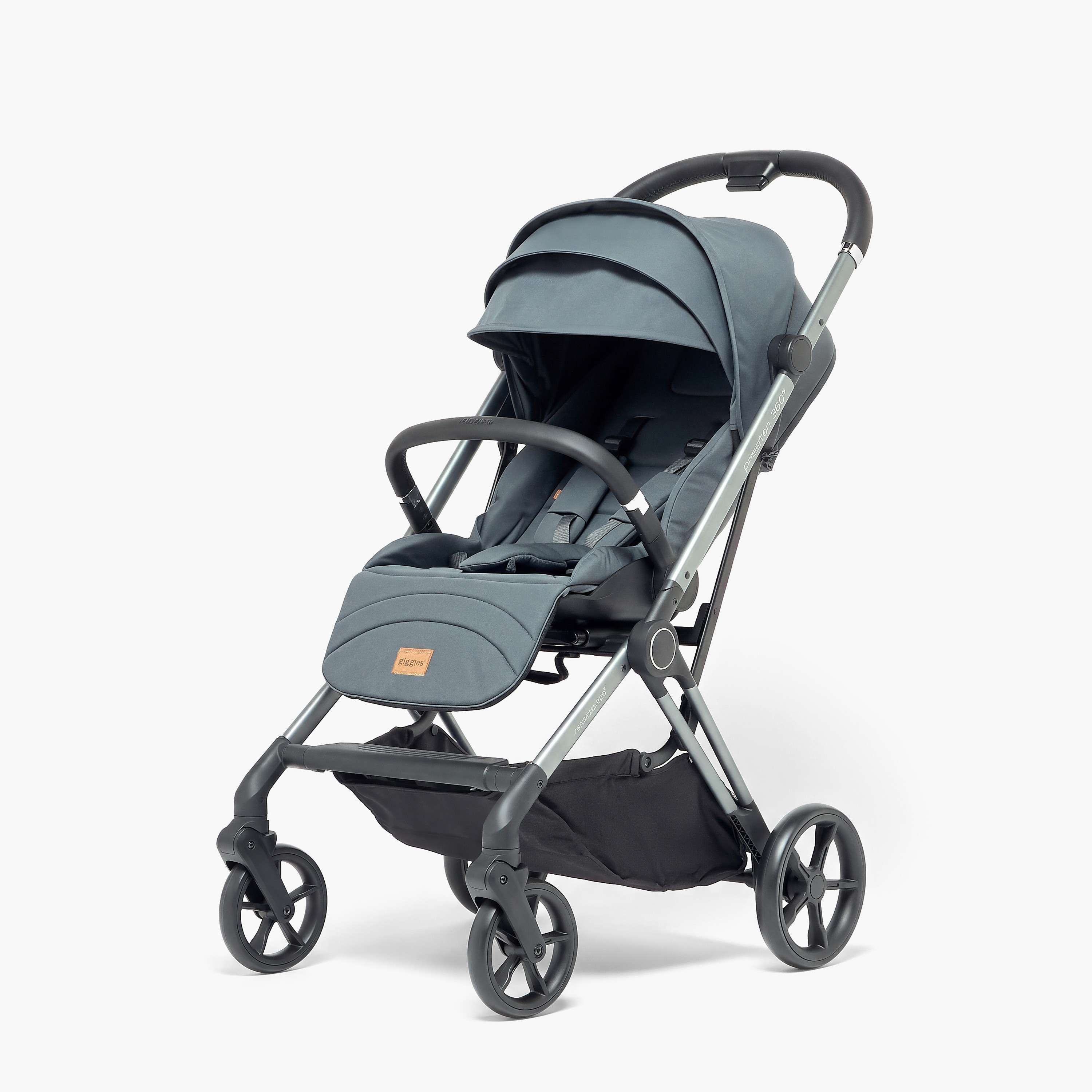 Giggles Preston 360 Stroller with 3-Position Adjustable Backrest and All-Wheel Suspension-baby-gear-strollersandprams-strollers-image-1