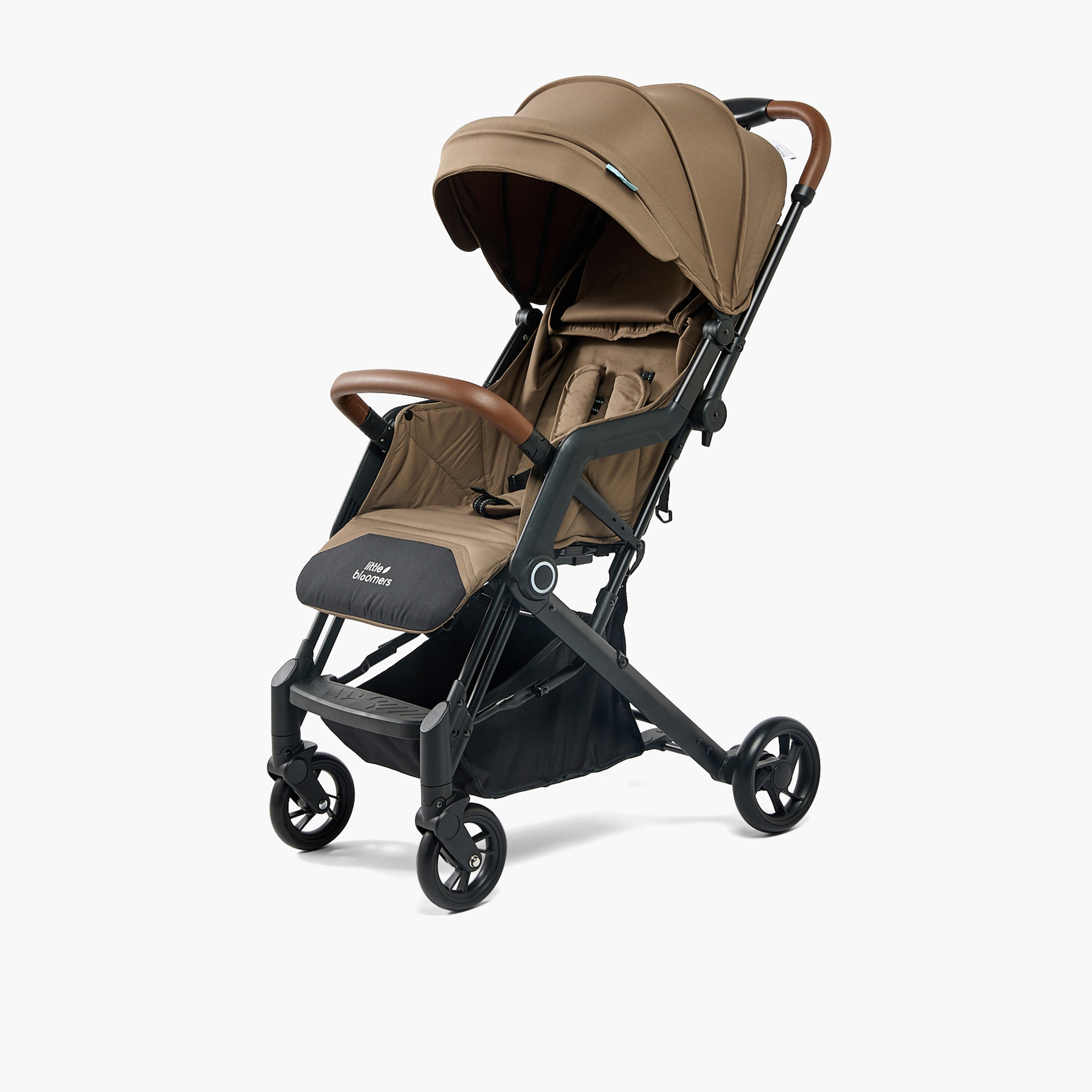عربة أطفال إزرا بنظام الطي بنقرة واحدة مع مظلة من ليتل بلومرز-baby-gear-strollersandprams-strollers-image-1