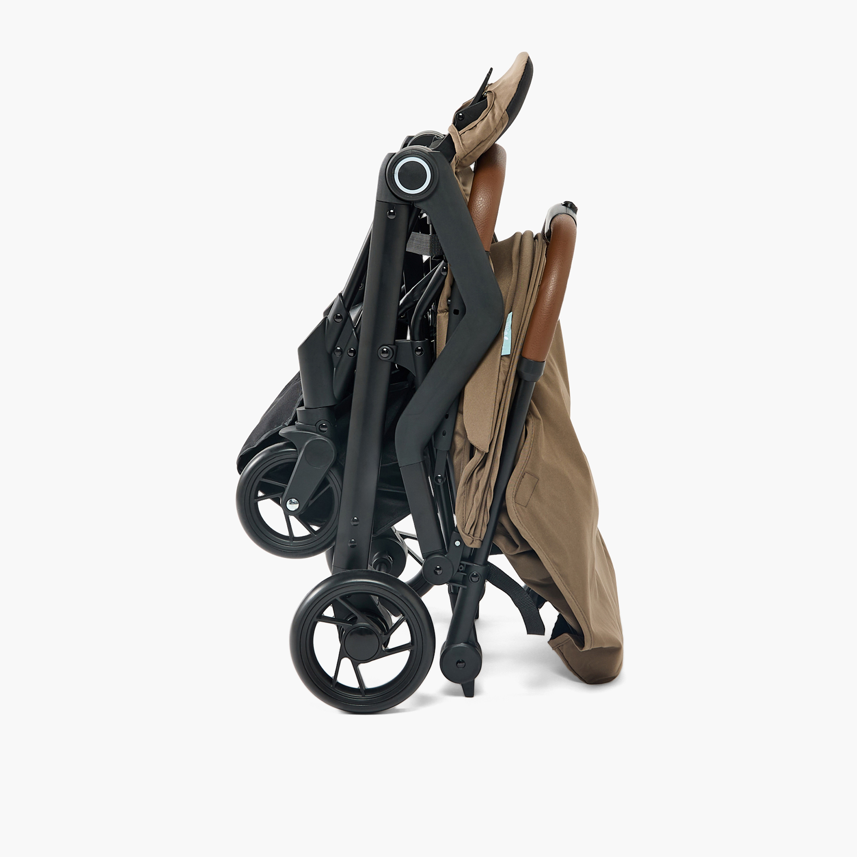 عربة أطفال إزرا بنظام الطي بنقرة واحدة مع مظلة من ليتل بلومرز-baby-gear-strollersandprams-strollers-image-3