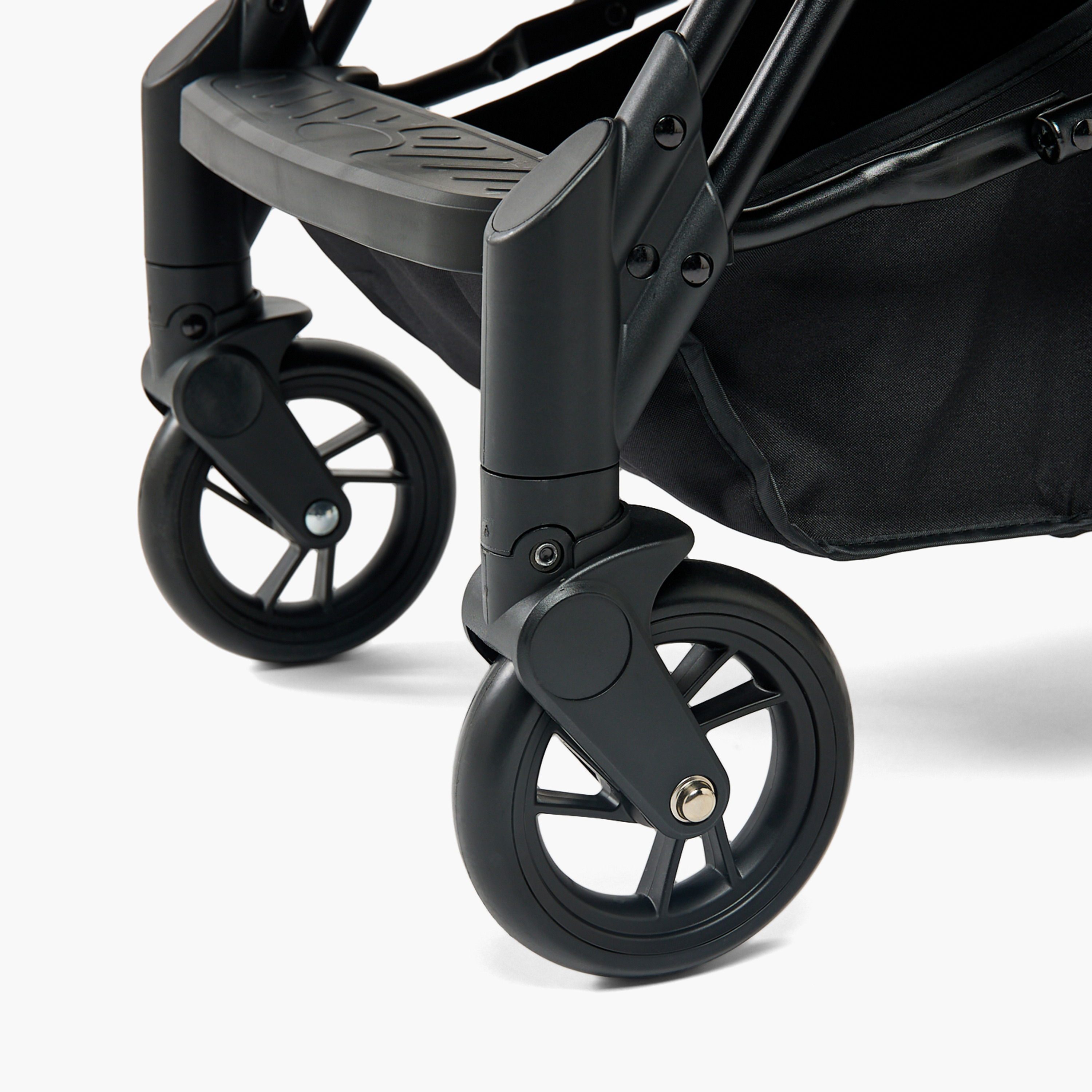 عربة أطفال إزرا بنظام الطي بنقرة واحدة مع مظلة من ليتل بلومرز-baby-gear-strollersandprams-strollers-image-7