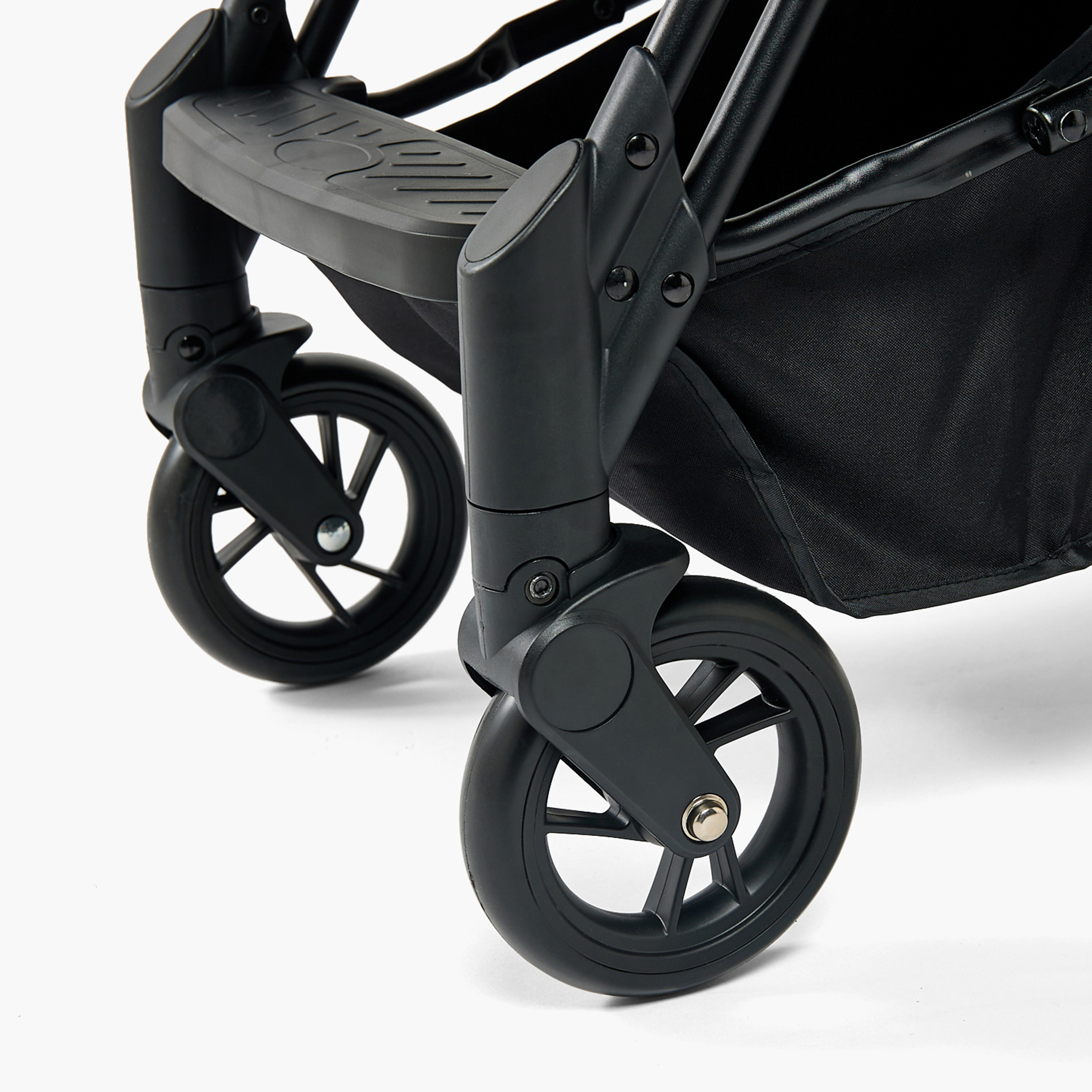 عربة أطفال إزرا بنظام الطي بنقرة واحدة مع مظلة من ليتل بلومرز-baby-gear-strollersandprams-strollers-image-10