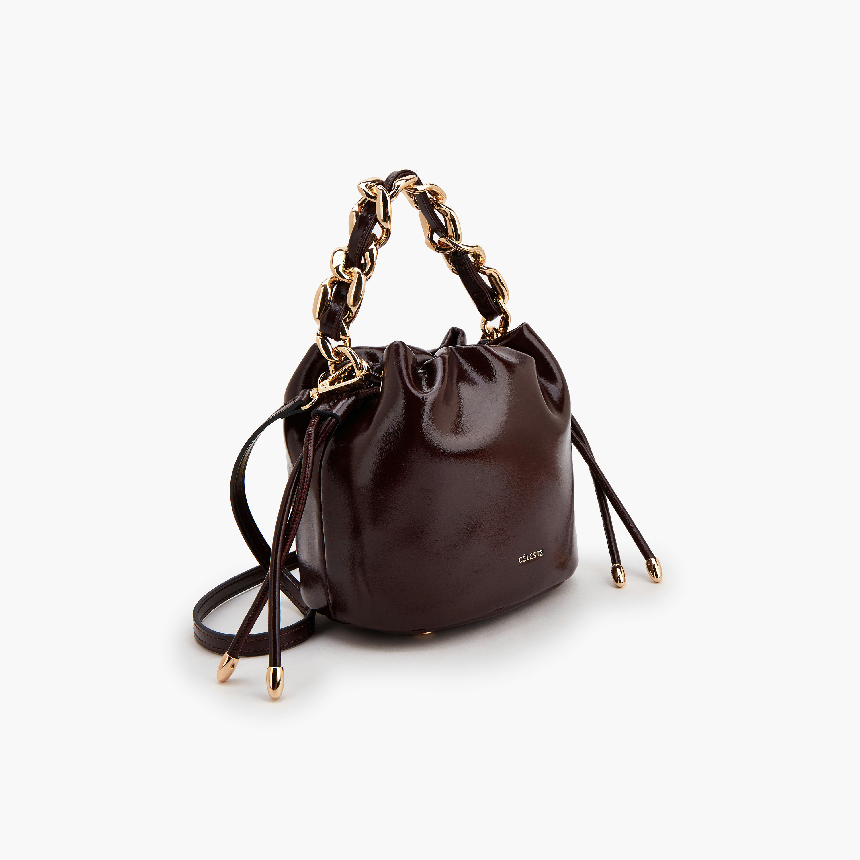 شنطة دلو برباط ومقبض سلسلة من سيليست-women-bagsandwallets-handbags-image-3