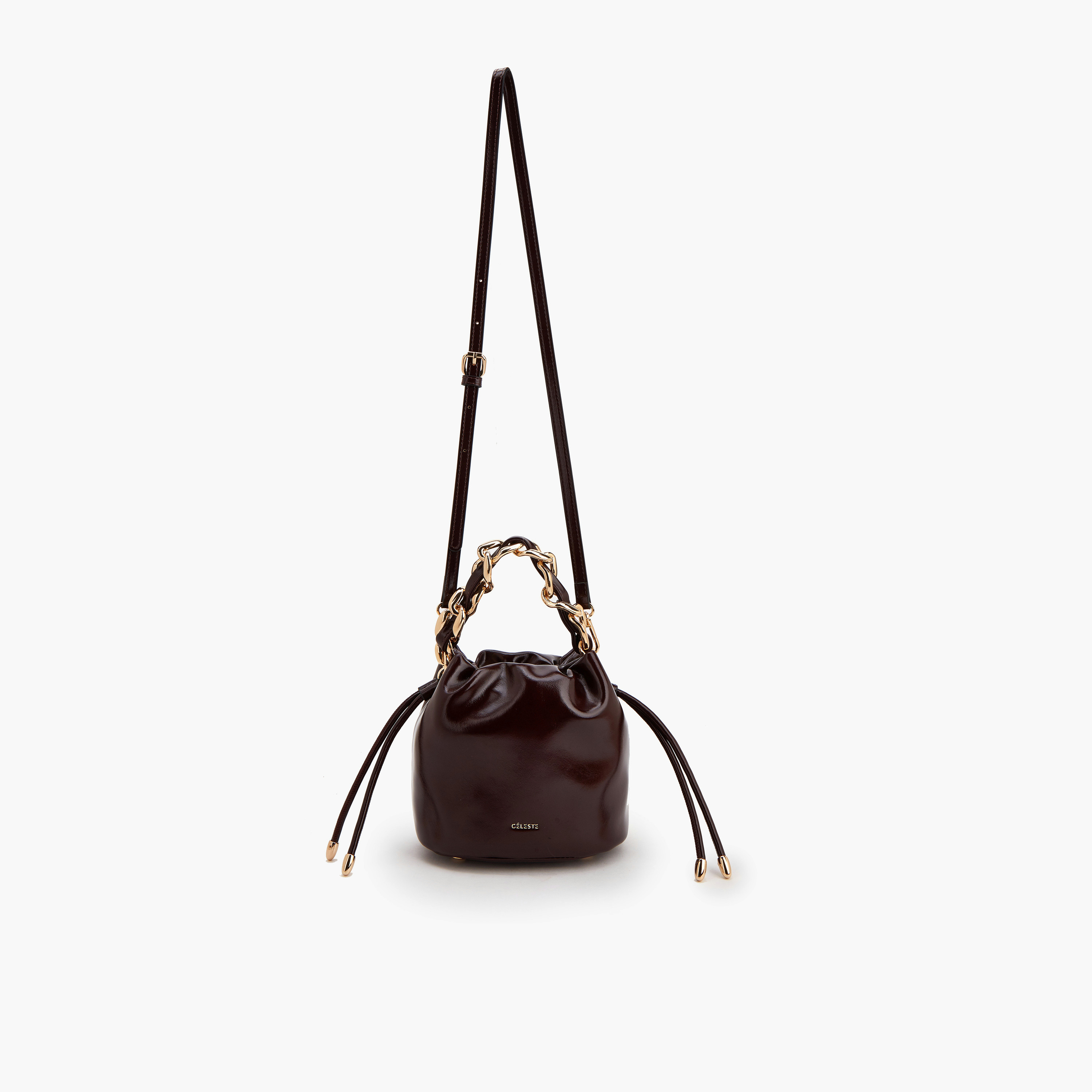 شنطة دلو برباط ومقبض سلسلة من سيليست-women-bagsandwallets-handbags-image-5