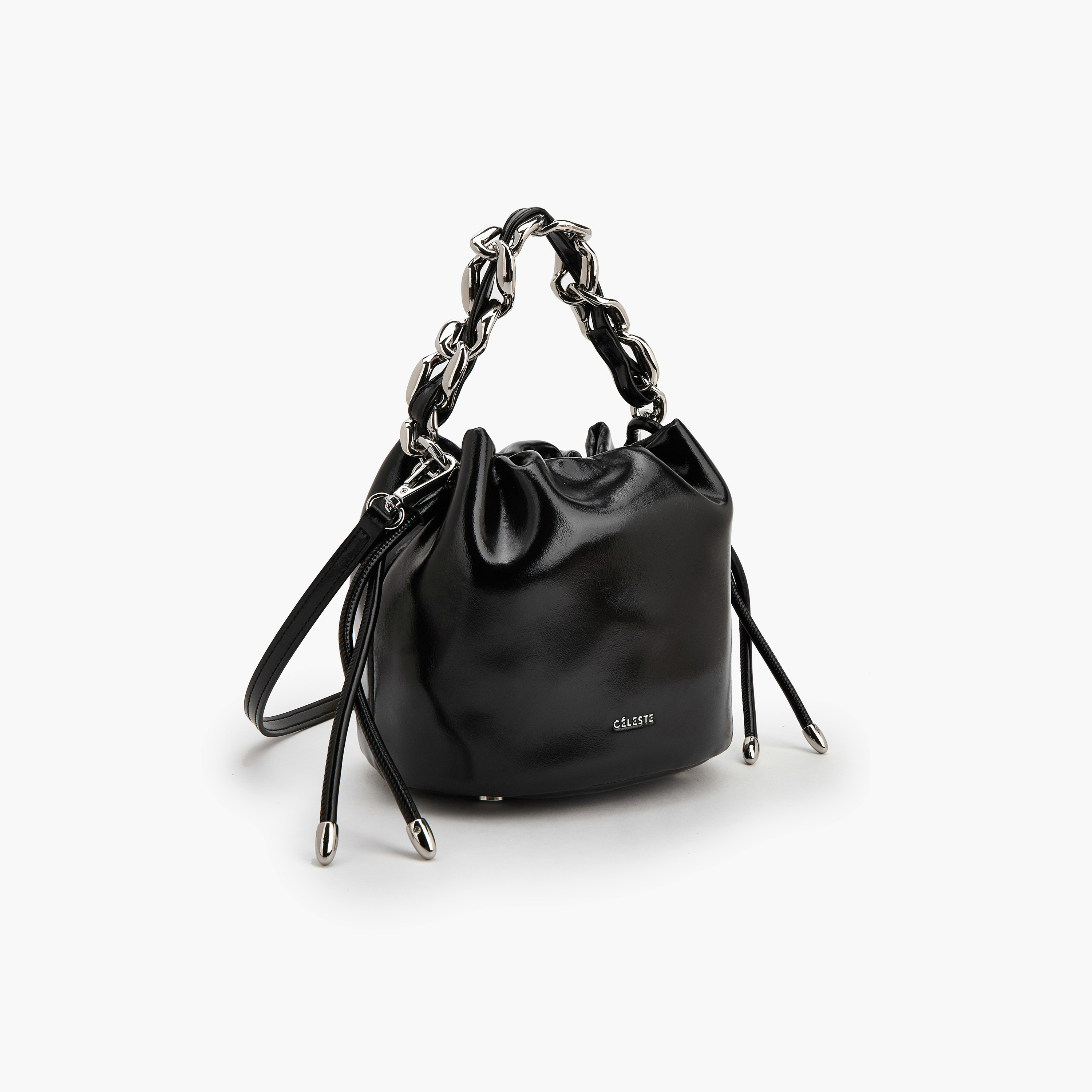 شنطة دلو برباط ومقبض سلسلة من سيليست-women-bagsandwallets-handbags-image-2