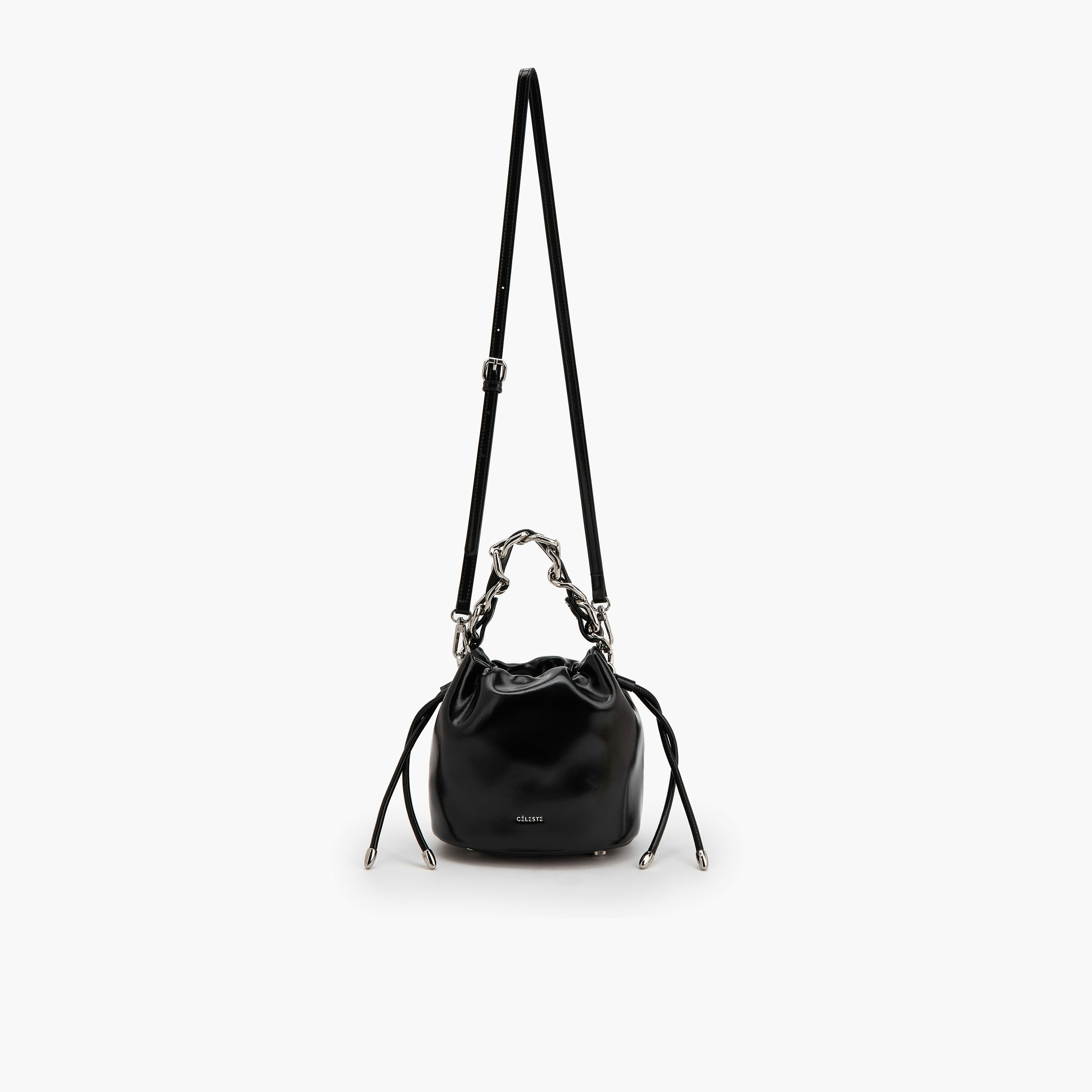 شنطة دلو برباط ومقبض سلسلة من سيليست-women-bagsandwallets-handbags-image-5