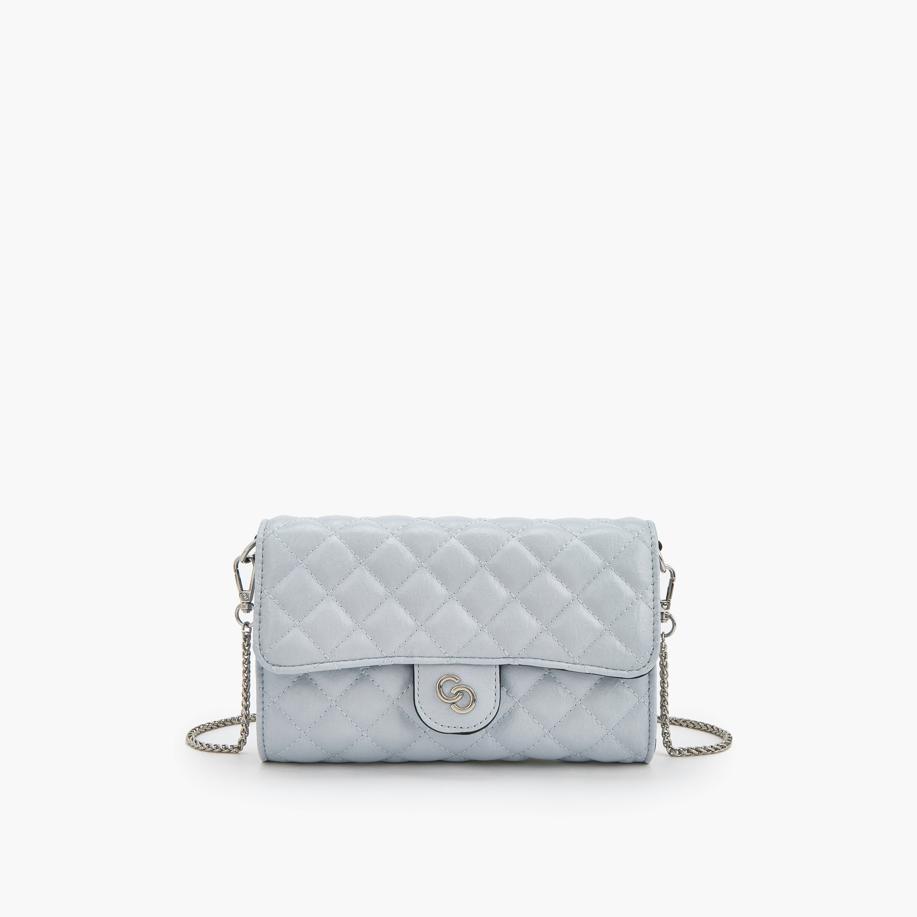 شنطة كروس بودي مبطنة بحزام سلسلة من سيليست-women-bagsandwallets-handbags-image-1