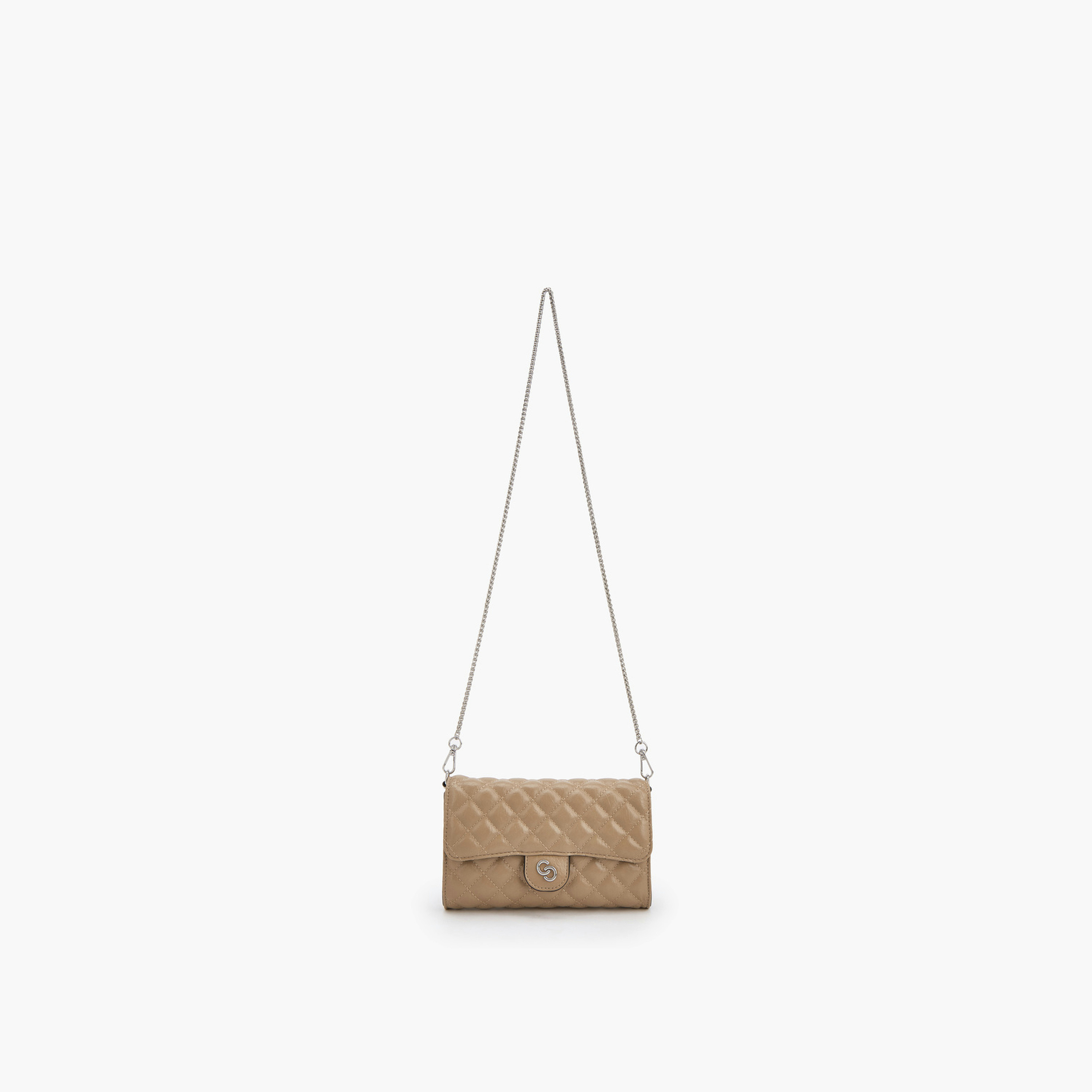 Celeste Quilted Crossbody Bag with Chain Strap-women-bagsandwallets-handbags-image-2
