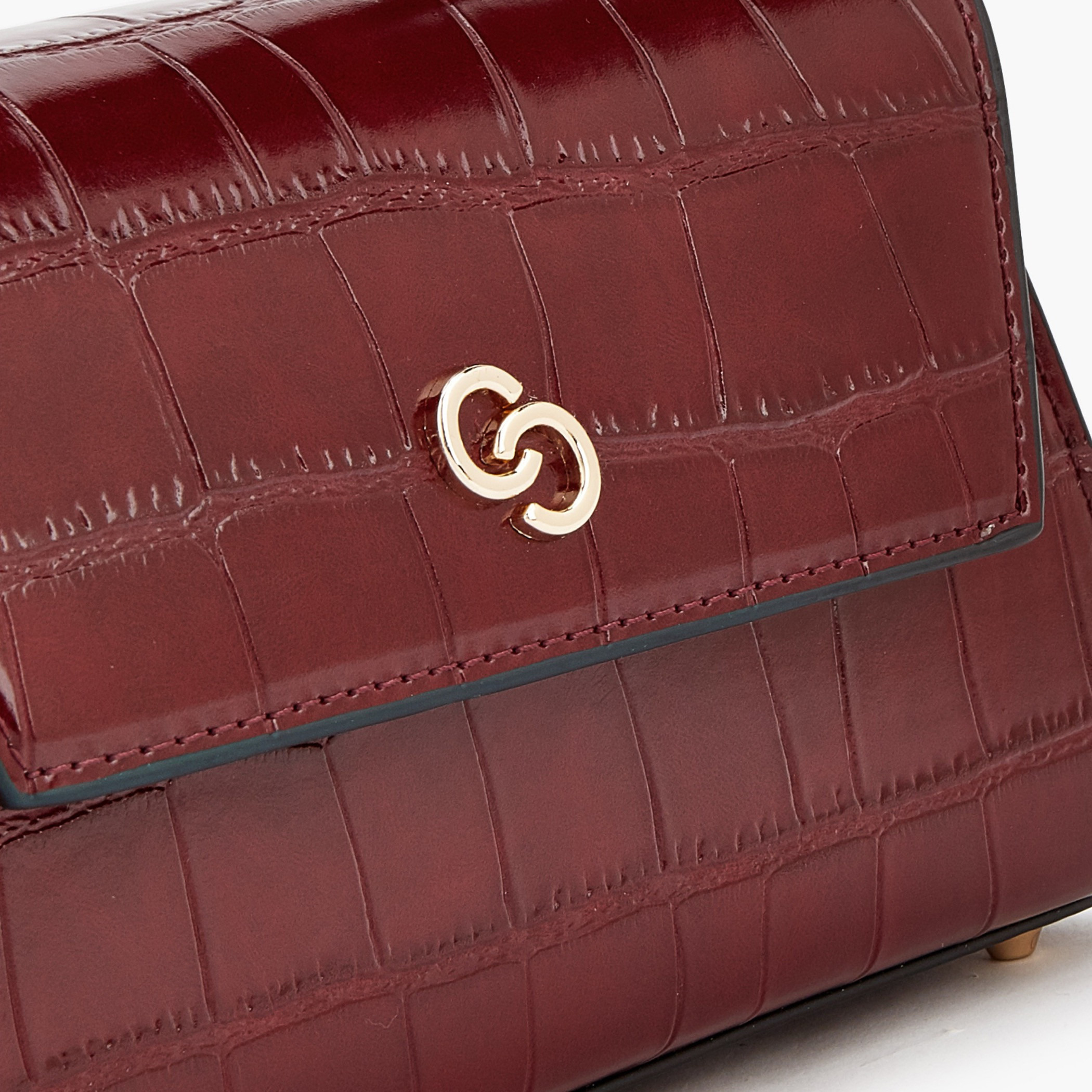 شنطة ساتشيل بارزة الملمس بزر إغلاق من سيليست-women-bagsandwallets-handbags-image-4