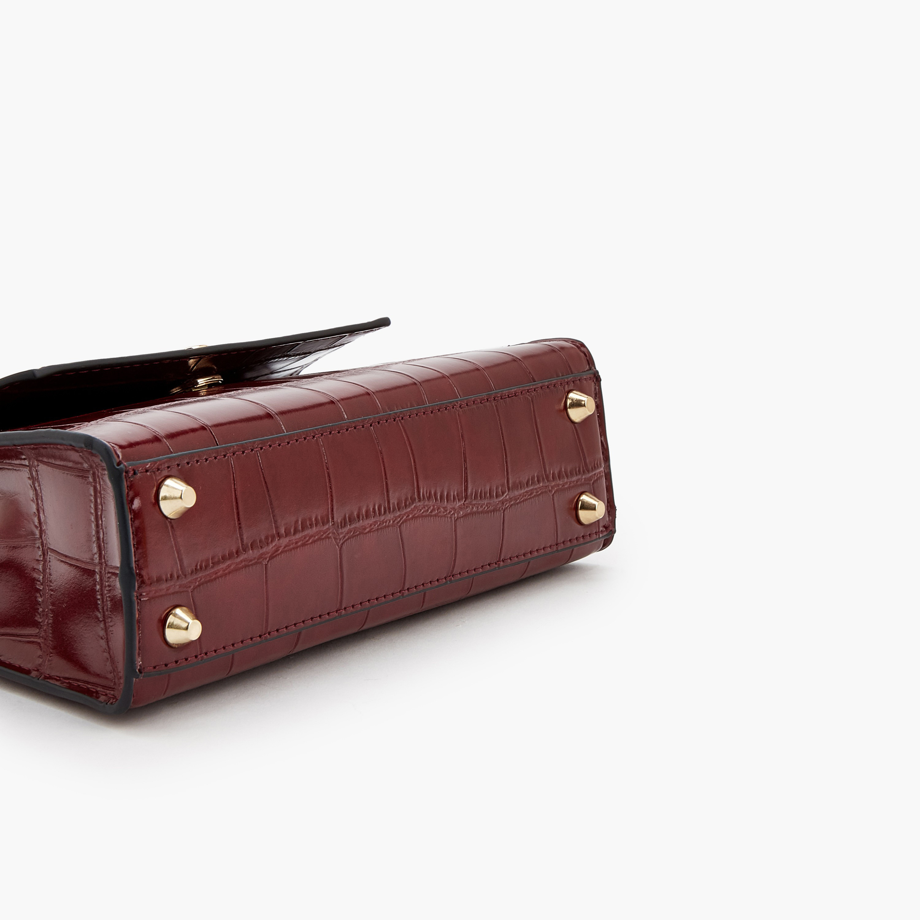 شنطة ساتشيل بارزة الملمس بزر إغلاق من سيليست-women-bagsandwallets-handbags-image-6