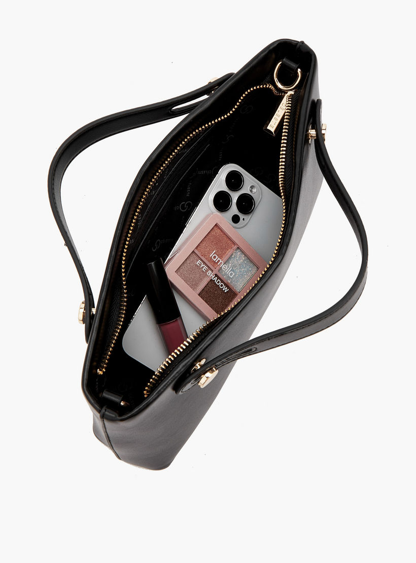 شنطة توت سادة بحزام قابل للفصل من سيليست-women-bagsandwallets-handbags-image-7