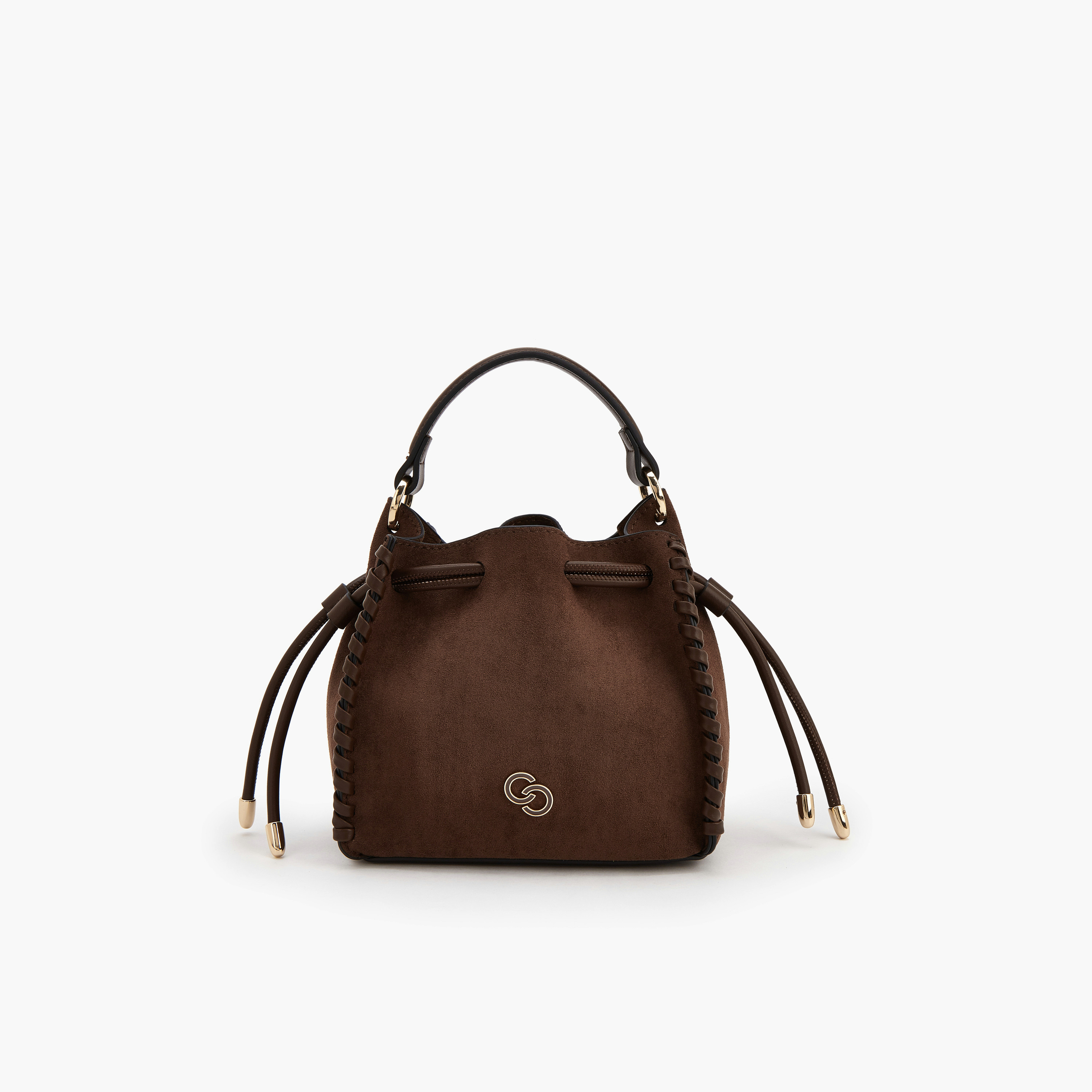 شنطة دلو من الشامواه مع حزام قابل للإزالة من سيليست-women-bagsandwallets-handbags-image-1