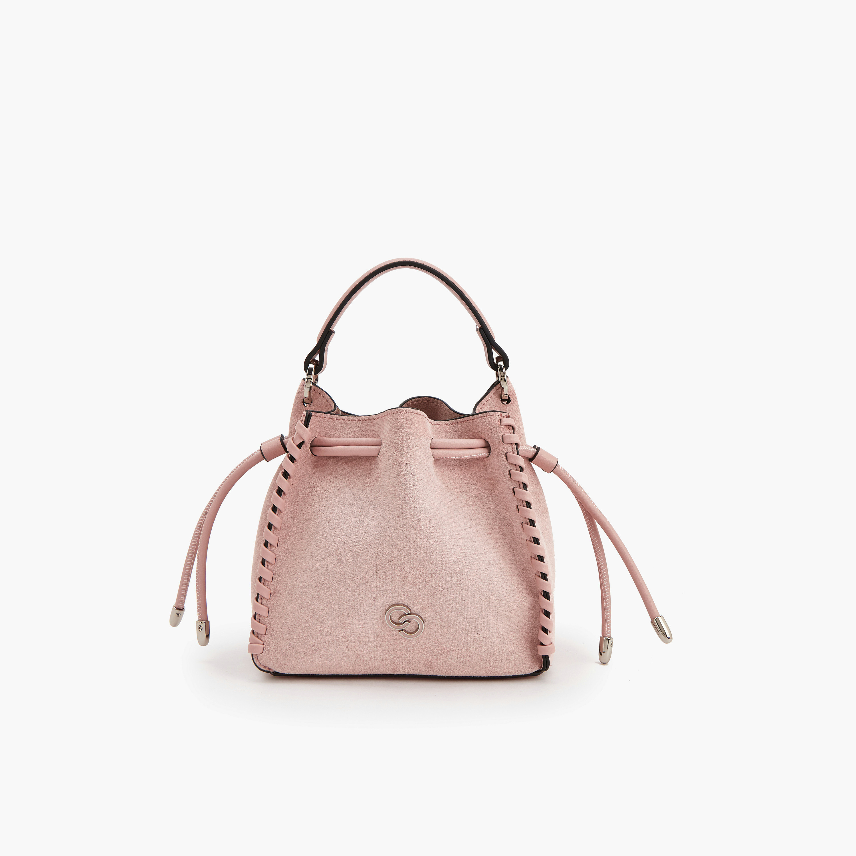 Celeste Suede Bucket Bag with Detachable Strap-women-bagsandwallets-handbags-image-1