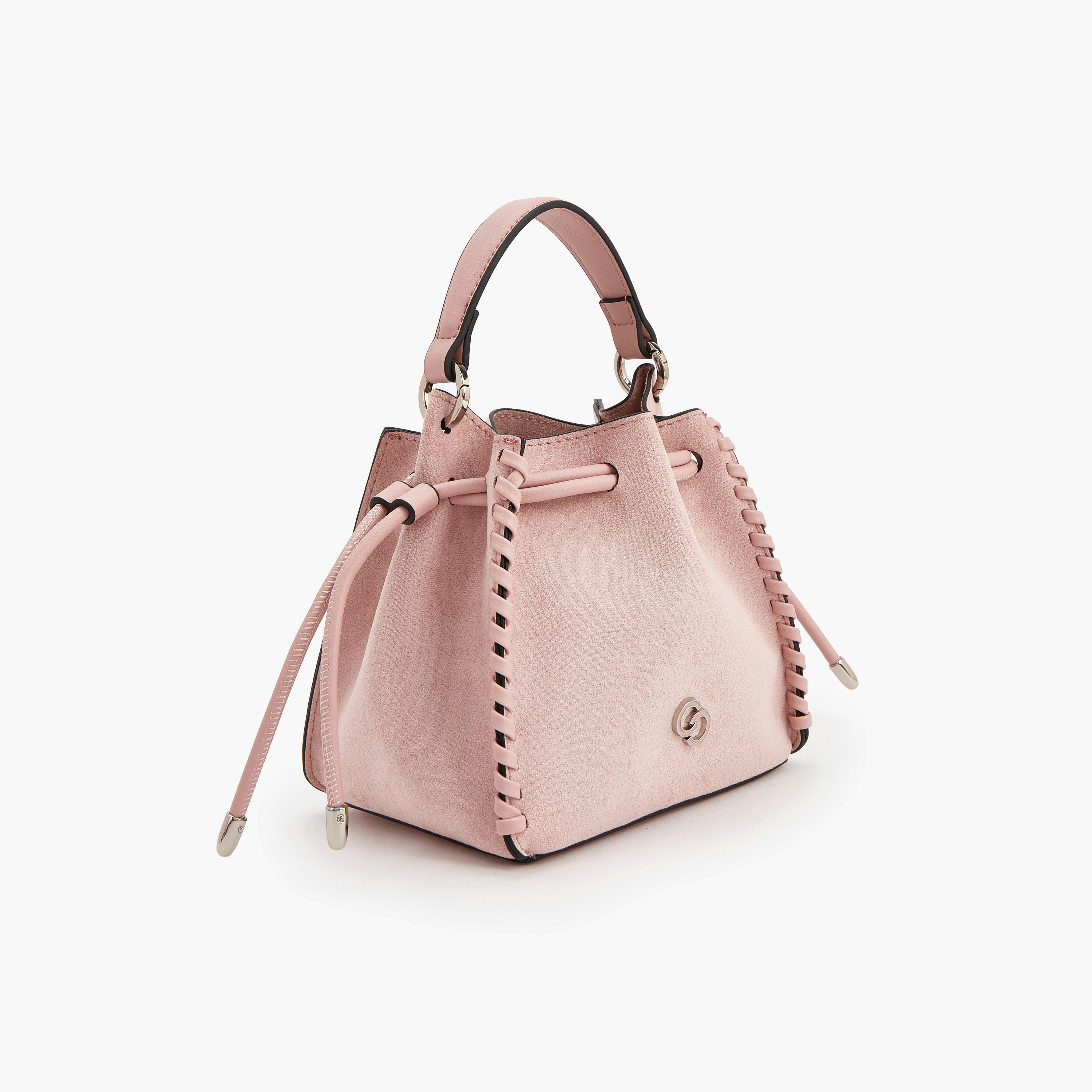 Celeste Suede Bucket Bag with Detachable Strap-women-bagsandwallets-handbags-image-2