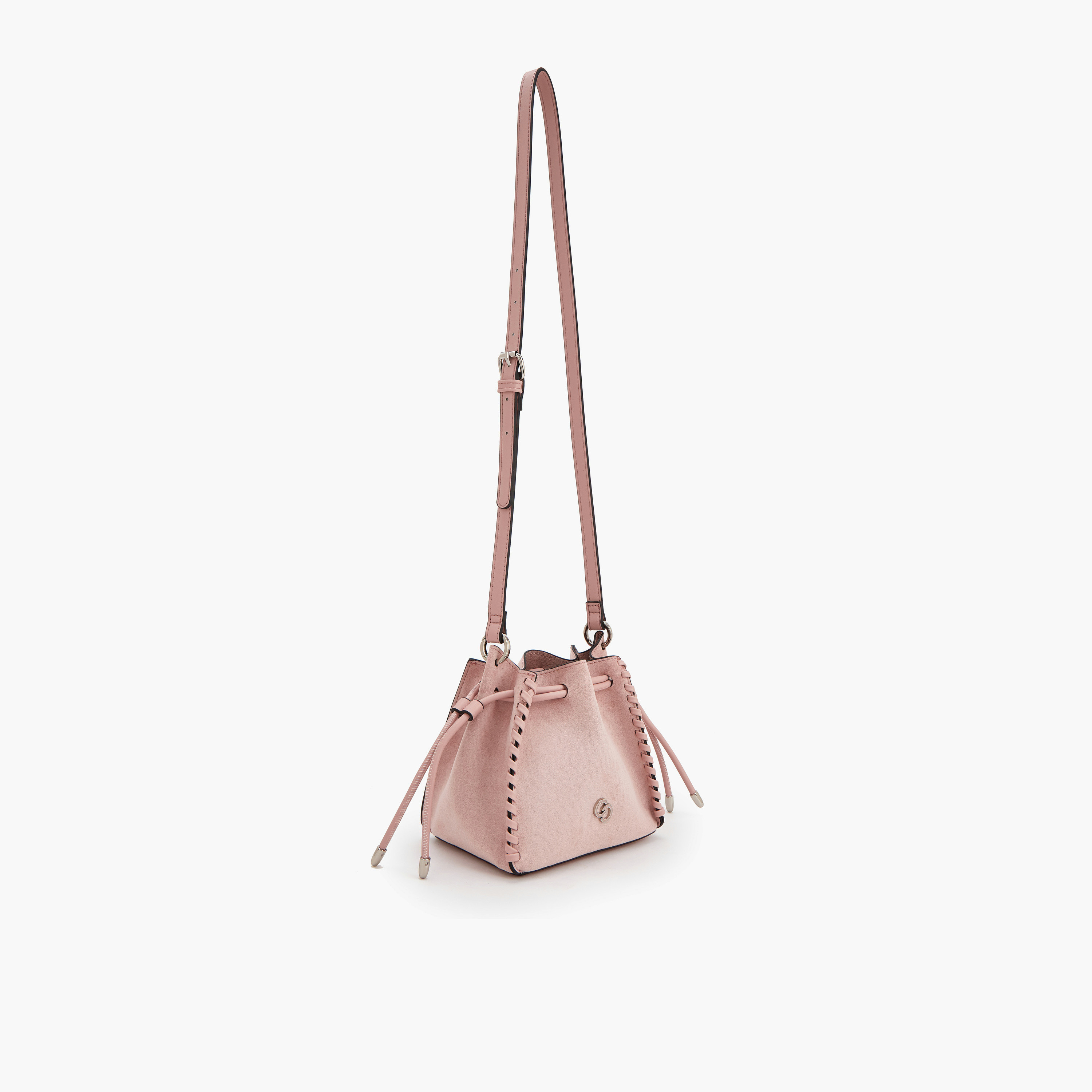 Celeste Suede Bucket Bag with Detachable Strap-women-bagsandwallets-handbags-image-7