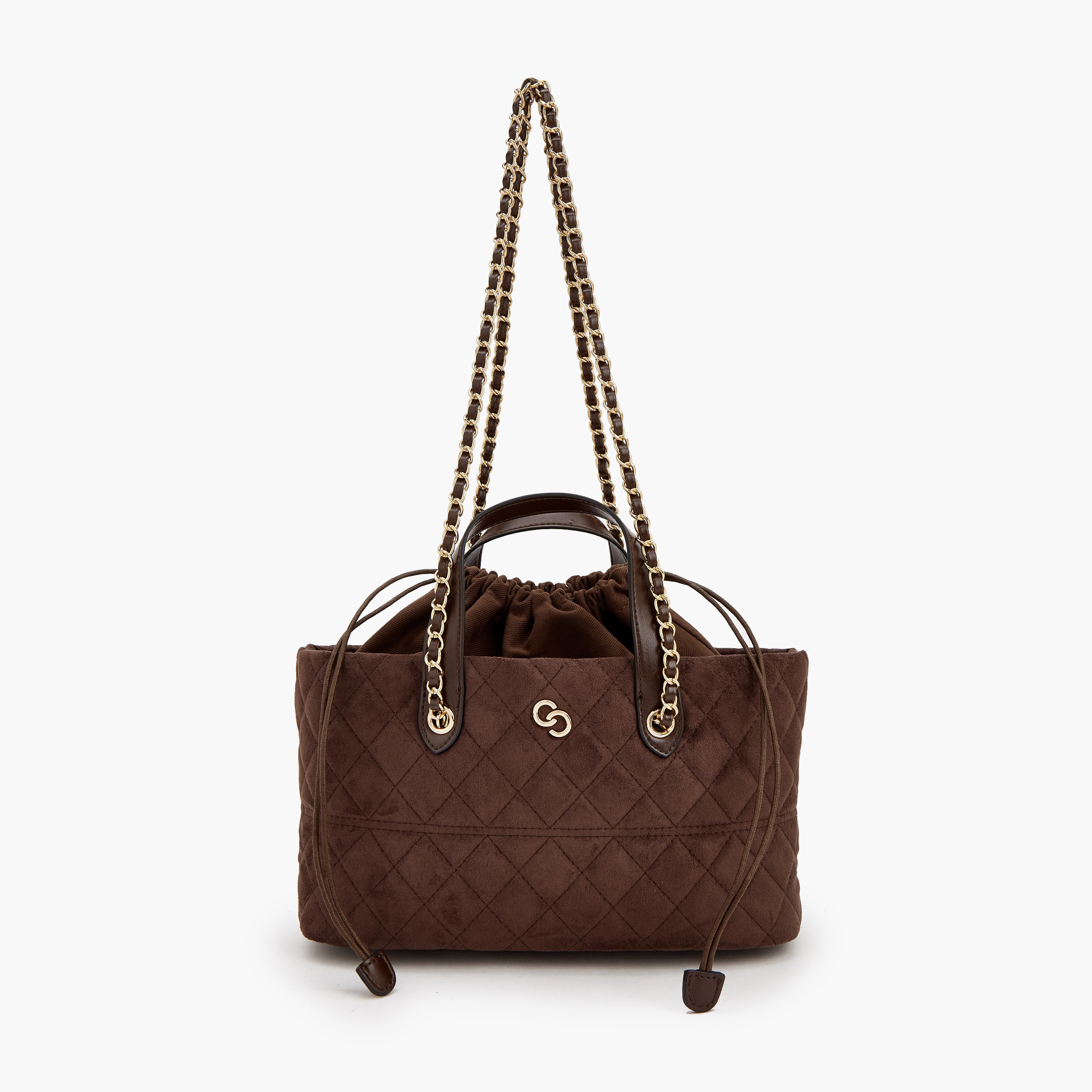 شنطة توت شمواه بحزام سلسلة من سيليست-women-bagsandwallets-handbags-image-1