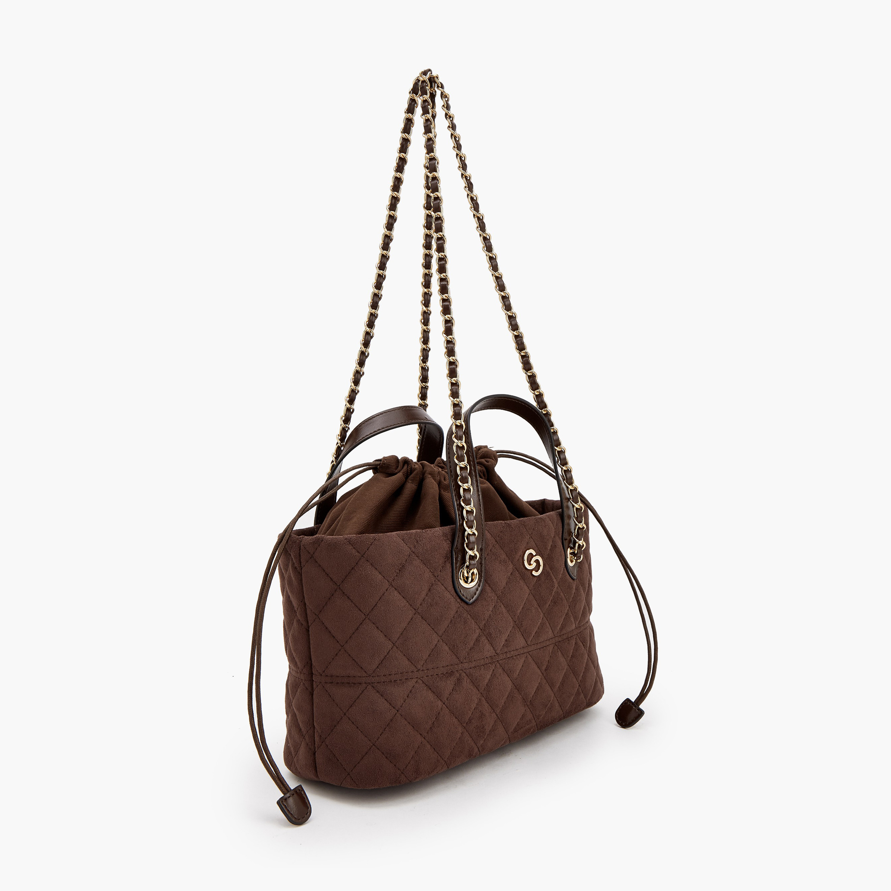 شنطة توت شمواه بحزام سلسلة من سيليست-women-bagsandwallets-handbags-image-2