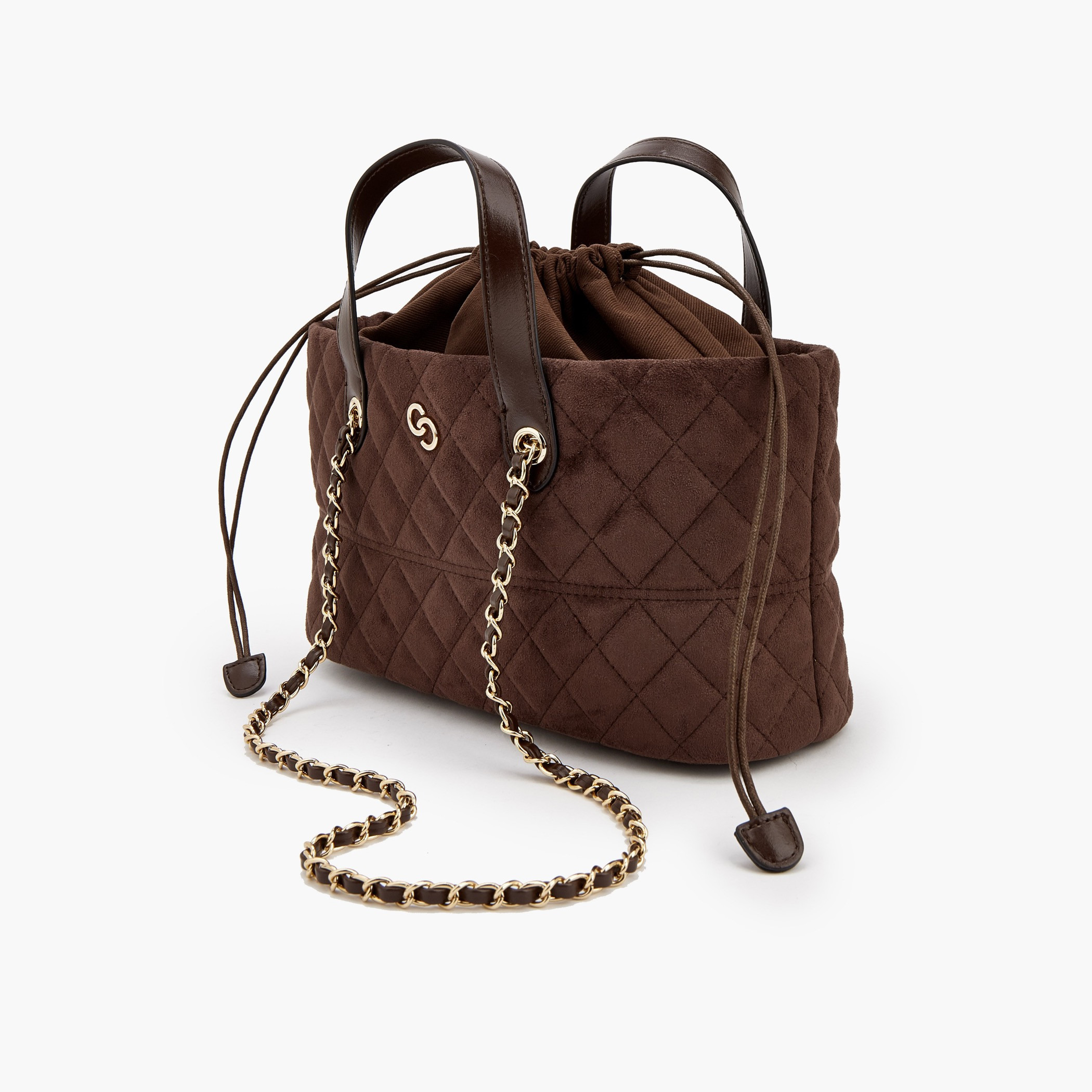 شنطة توت شمواه بحزام سلسلة من سيليست-women-bagsandwallets-handbags-image-6