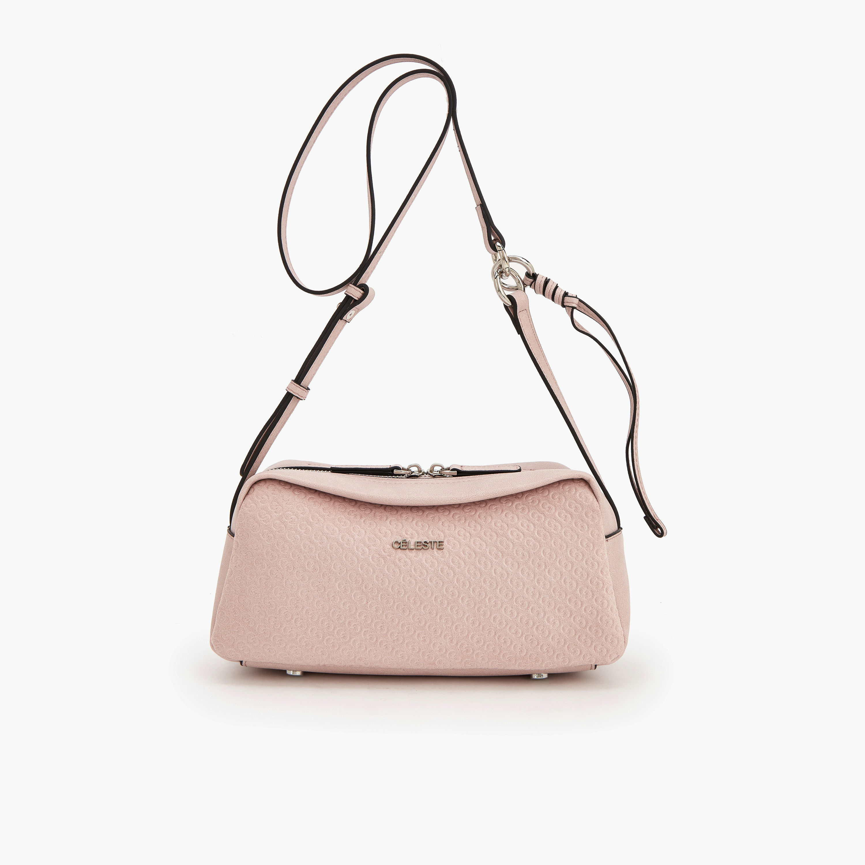 شنطة كروس بودي مونوجرام بحزام قابل للتعديل من سيليست-women-bagsandwallets-handbags-image-1