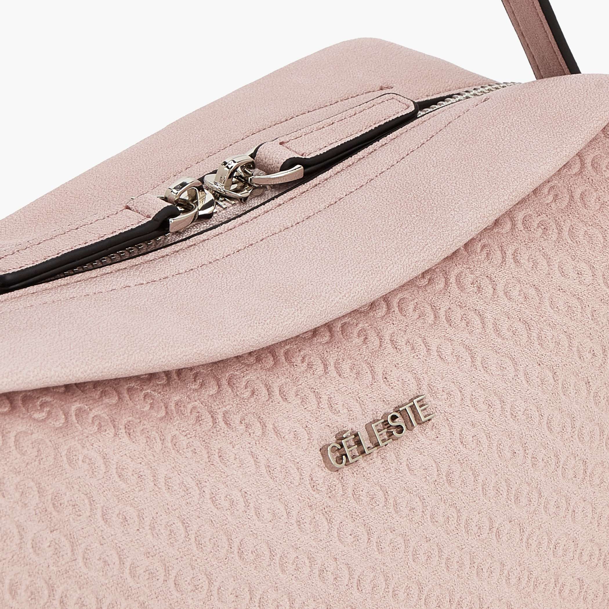 شنطة كروس بودي مونوجرام بحزام قابل للتعديل من سيليست-women-bagsandwallets-handbags-image-4