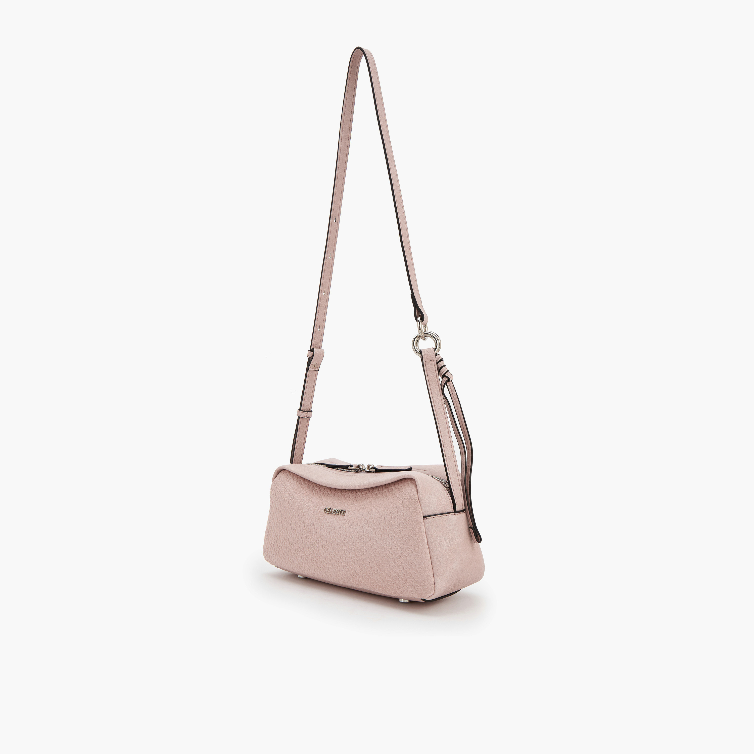 شنطة كروس بودي مونوجرام بحزام قابل للتعديل من سيليست-women-bagsandwallets-handbags-image-5