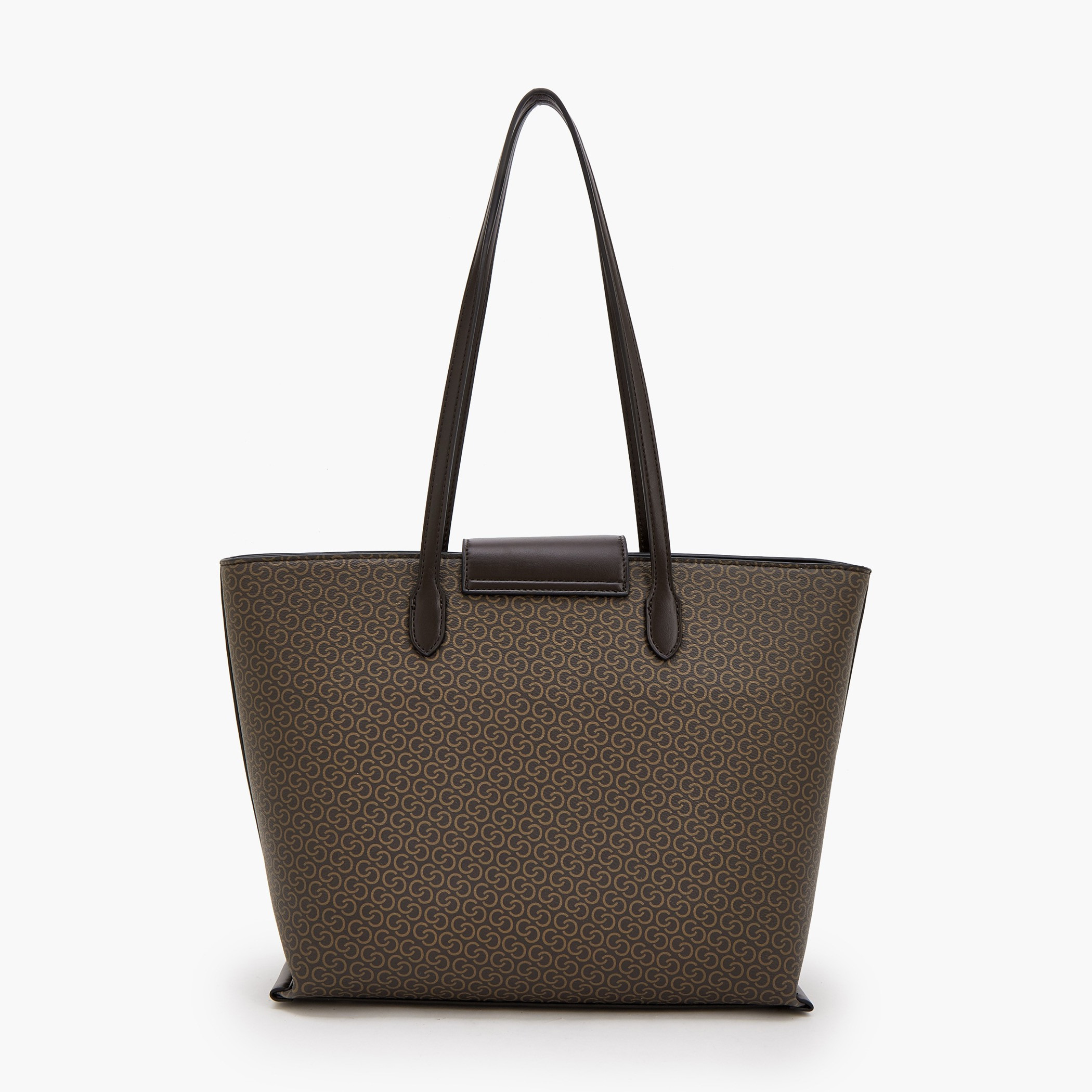 حقيبة توت بطبعات مونوجرام وسحاب إغلاق من سيليست-women-bagsandwallets-handbags-image-5