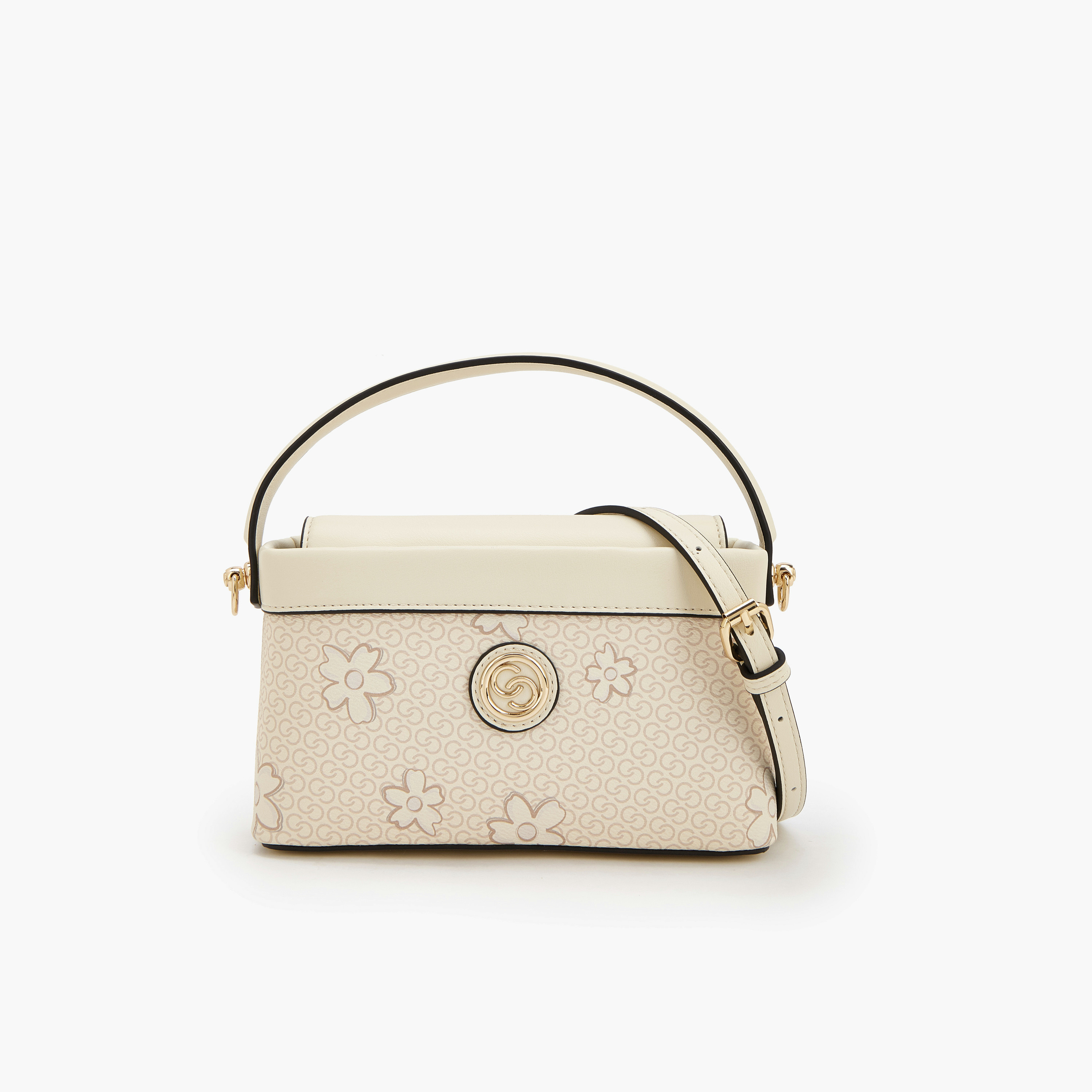 شنطة كروس بودي بحزام قابل للفصل وطبعات مونوجرام من سيليست-women-bagsandwallets-handbags-image-1