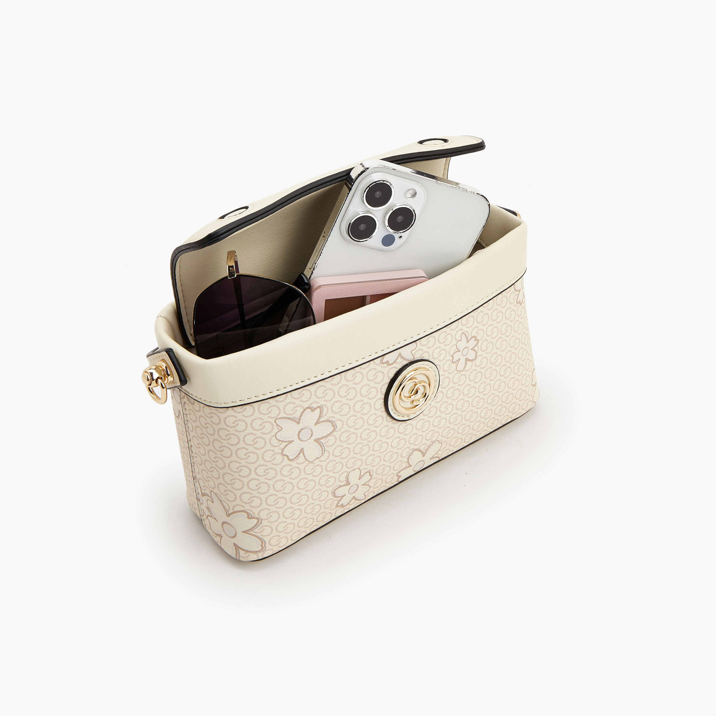 شنطة كروس بودي بحزام قابل للفصل وطبعات مونوجرام من سيليست-women-bagsandwallets-handbags-image-7