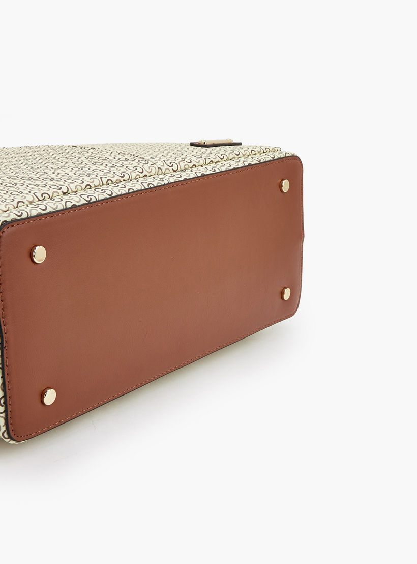 شنطة توتي بأحزمة مزدوجة وسحاب إغلاق وطبعات مونوجرام من سيليست-women-bagsandwallets-handbags-image-6