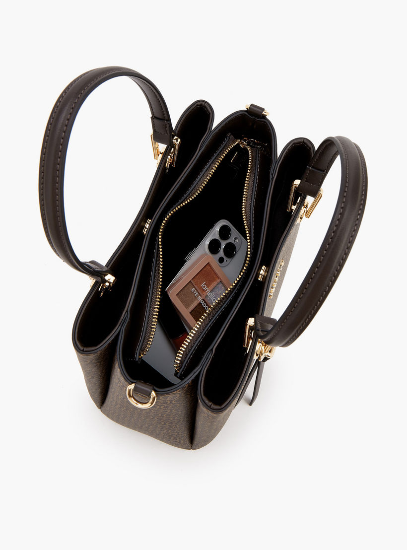 شنطة توت بطبعات مونوجرام وحزام قابل للفصل من سيليست-women-bagsandwallets-handbags-image-7