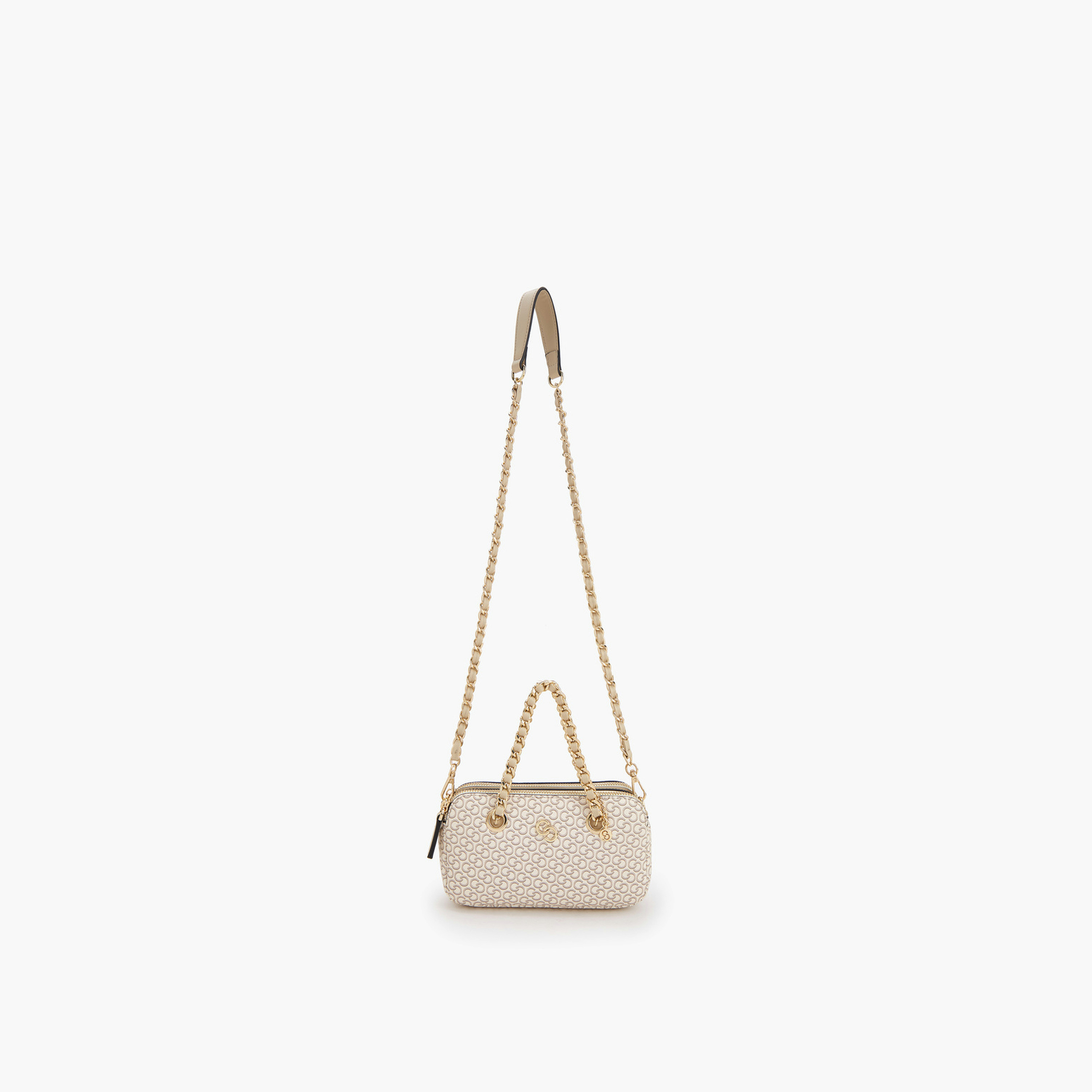 شنطة كروس بودي بحزام سلسلة وطبعات مونوجرام من سيليست-women-bagsandwallets-handbags-image-2