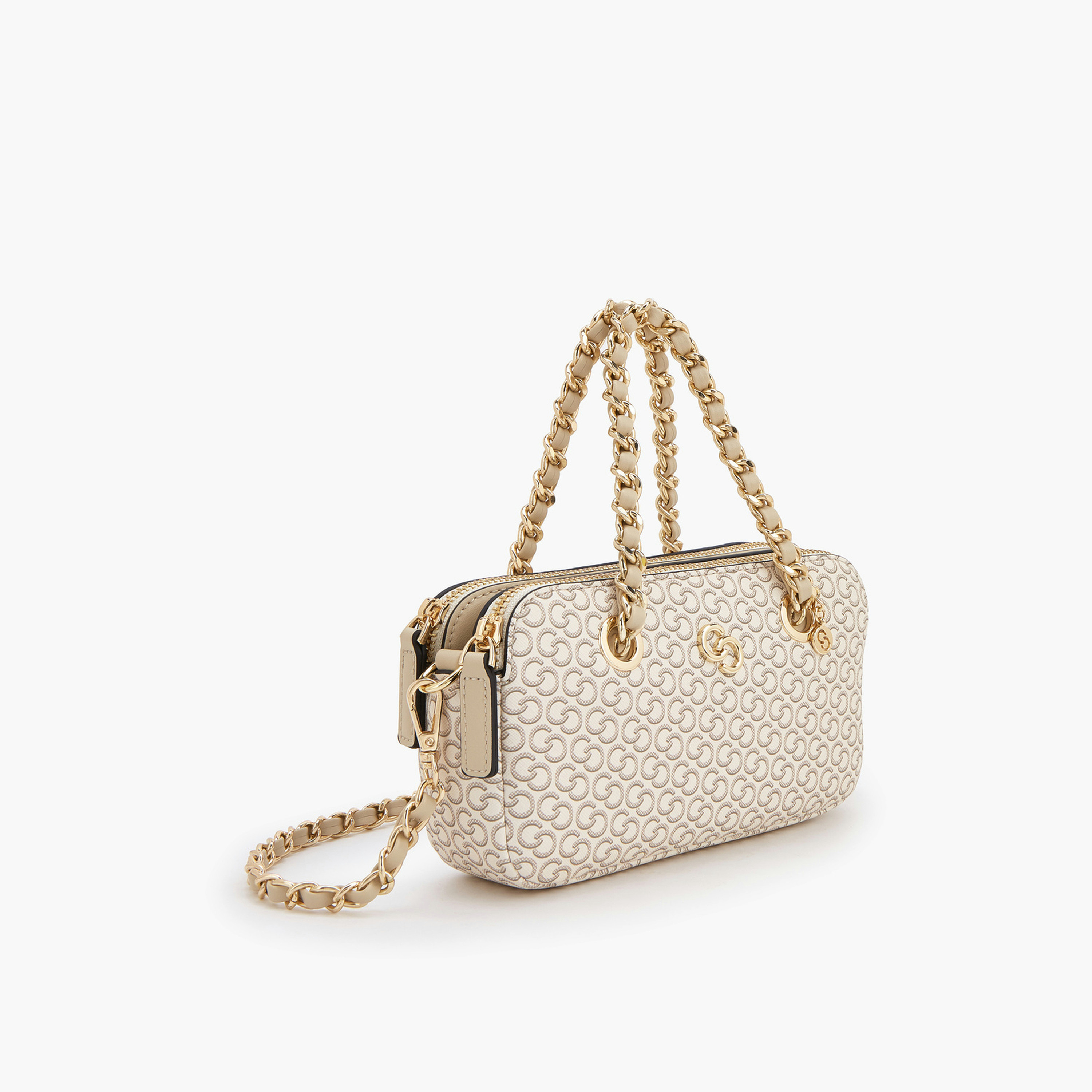 شنطة كروس بودي بحزام سلسلة وطبعات مونوجرام من سيليست-women-bagsandwallets-handbags-image-3