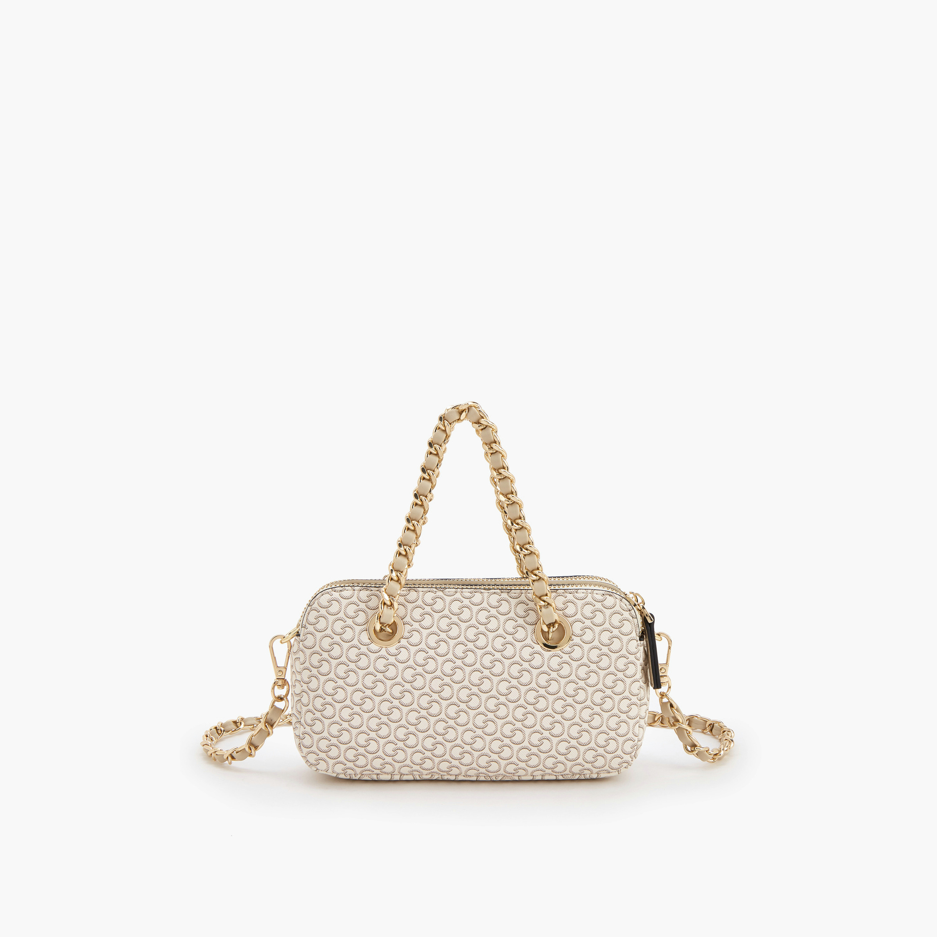 شنطة كروس بودي بحزام سلسلة وطبعات مونوجرام من سيليست-women-bagsandwallets-handbags-image-5
