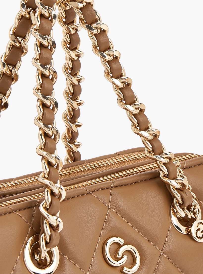 شنطة كروسبودي شمواه مبطنة بحزام سلسلة من سيليست-women-bagsandwallets-handbags-image-4