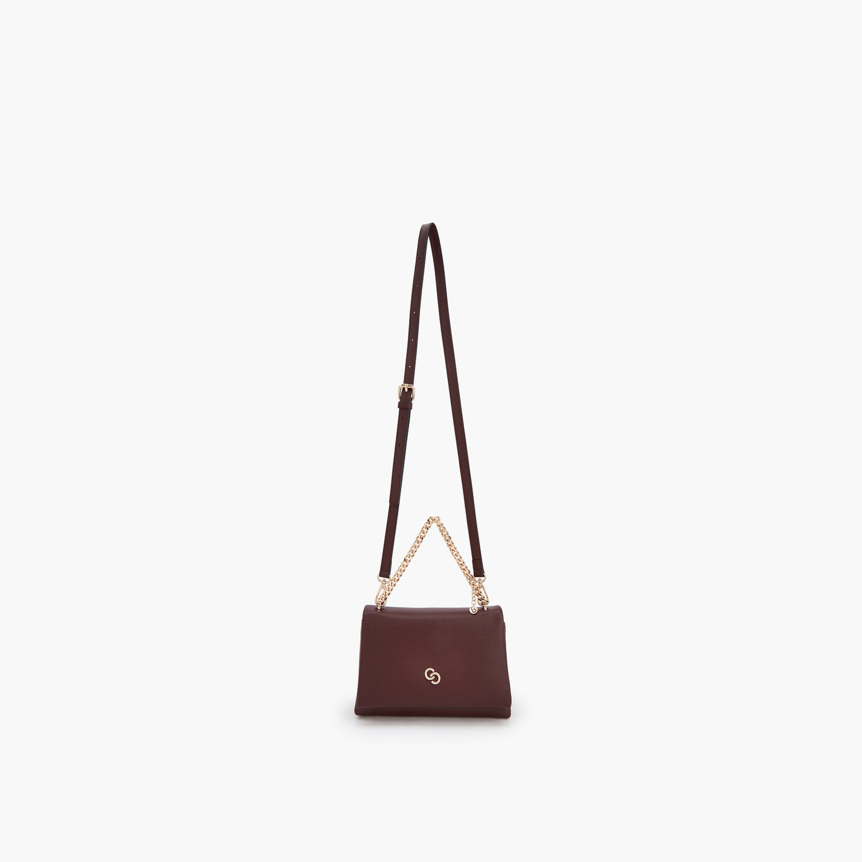 شنطة كروس بودي بحزام قابل للفصل وتزيينات سلسلة من سيليست-women-bagsandwallets-handbags-image-2