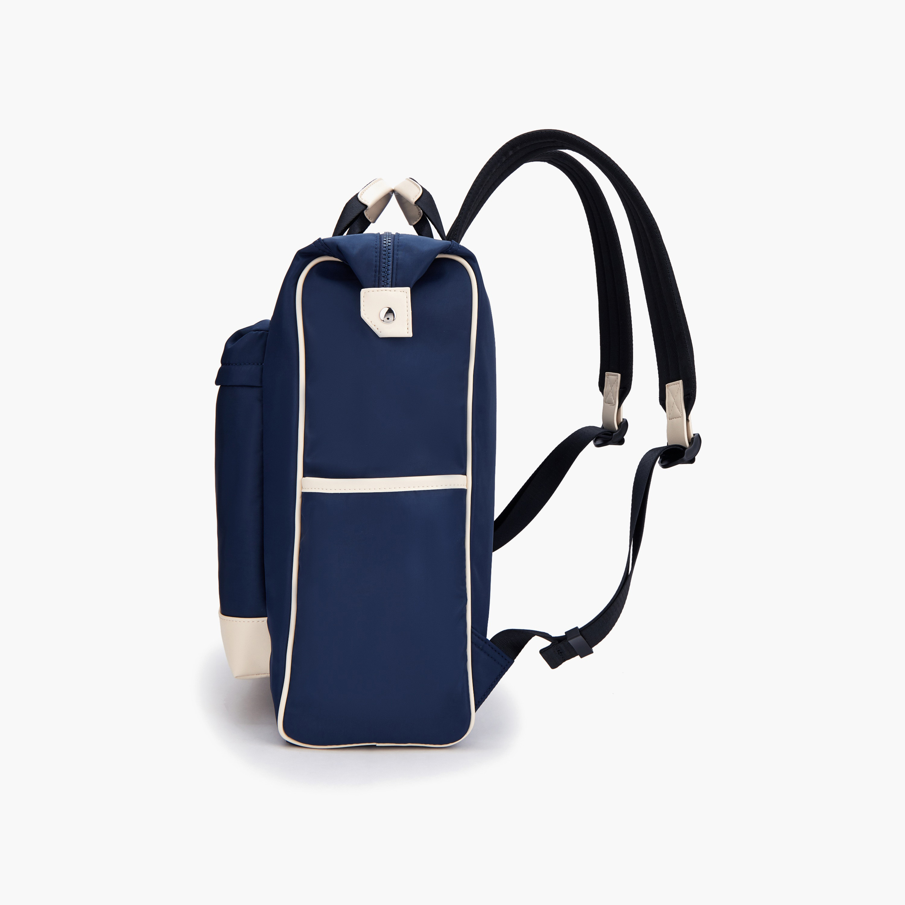 Lee Cooper Panelled Backpack with Adjustable Shoulder Straps-women-bagsandwallets-backpacks-image-2