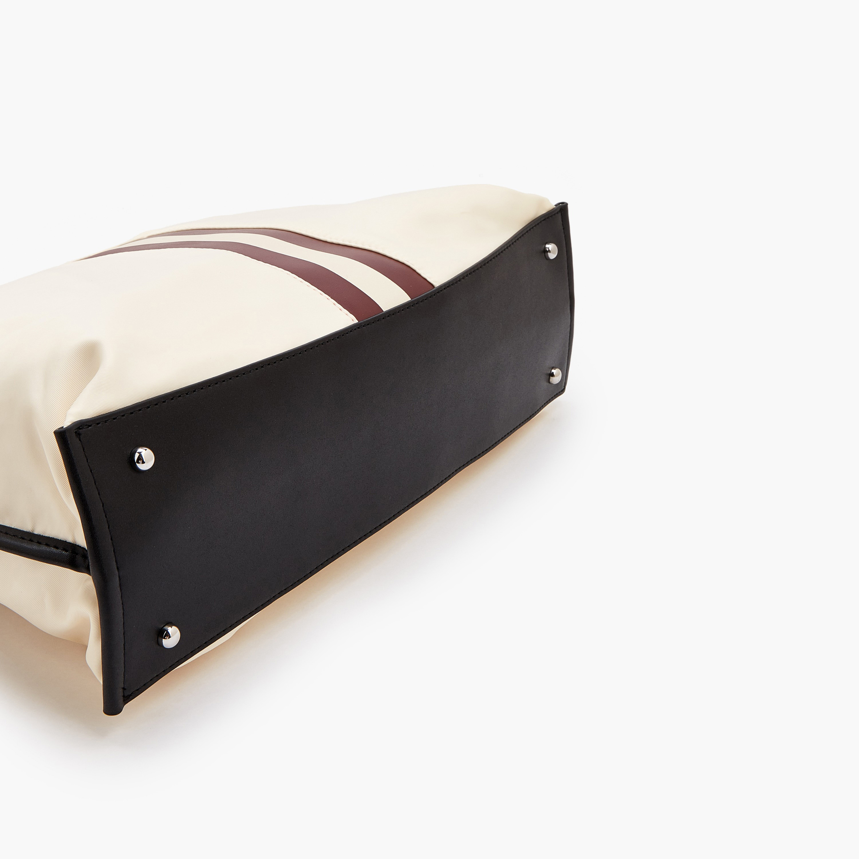 شنطة توتي بمقبض مزدوج وطبعات الشعار من لي كوبر-women-bagsandwallets-handbags-image-6