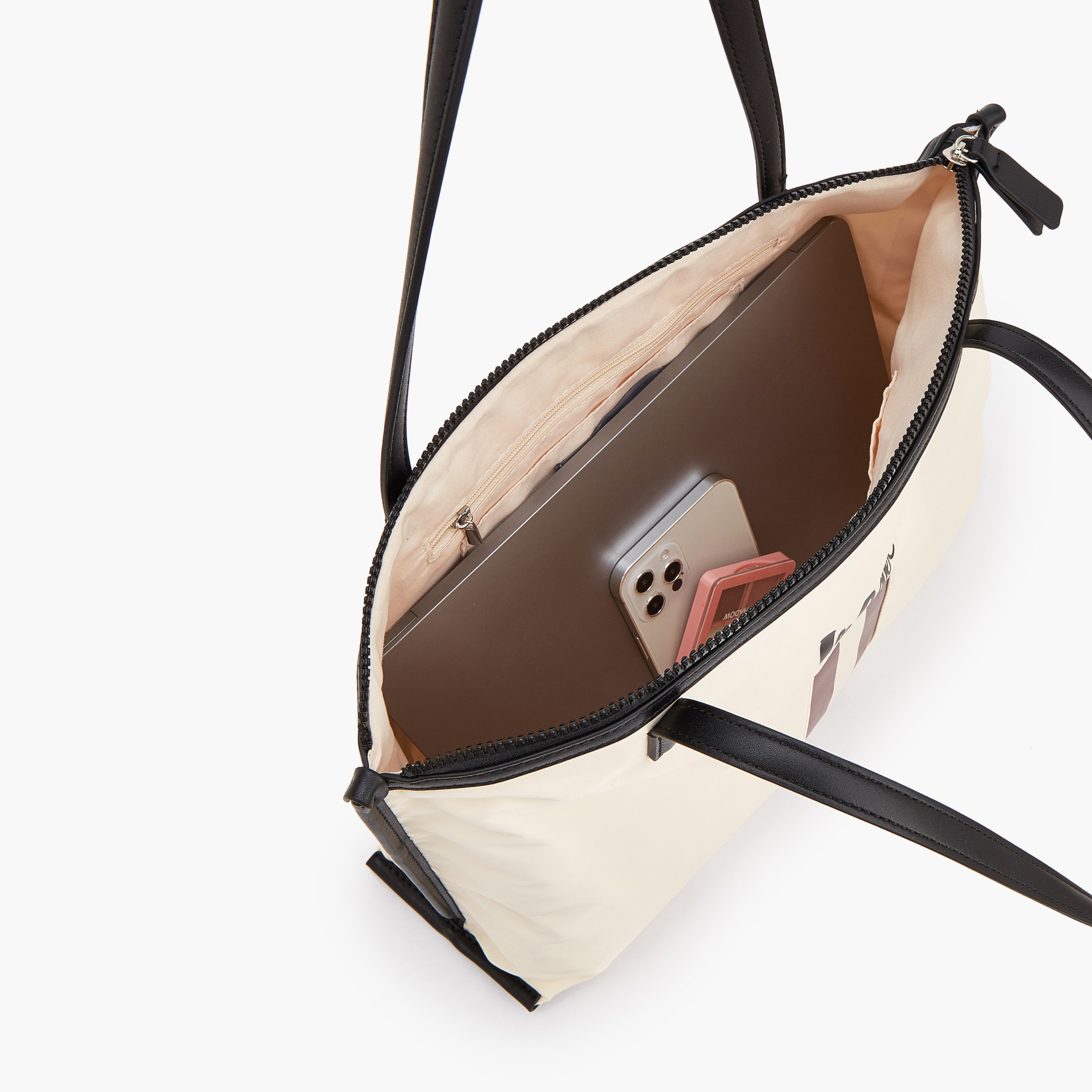 شنطة توتي بمقبض مزدوج وطبعات الشعار من لي كوبر-women-bagsandwallets-handbags-image-7