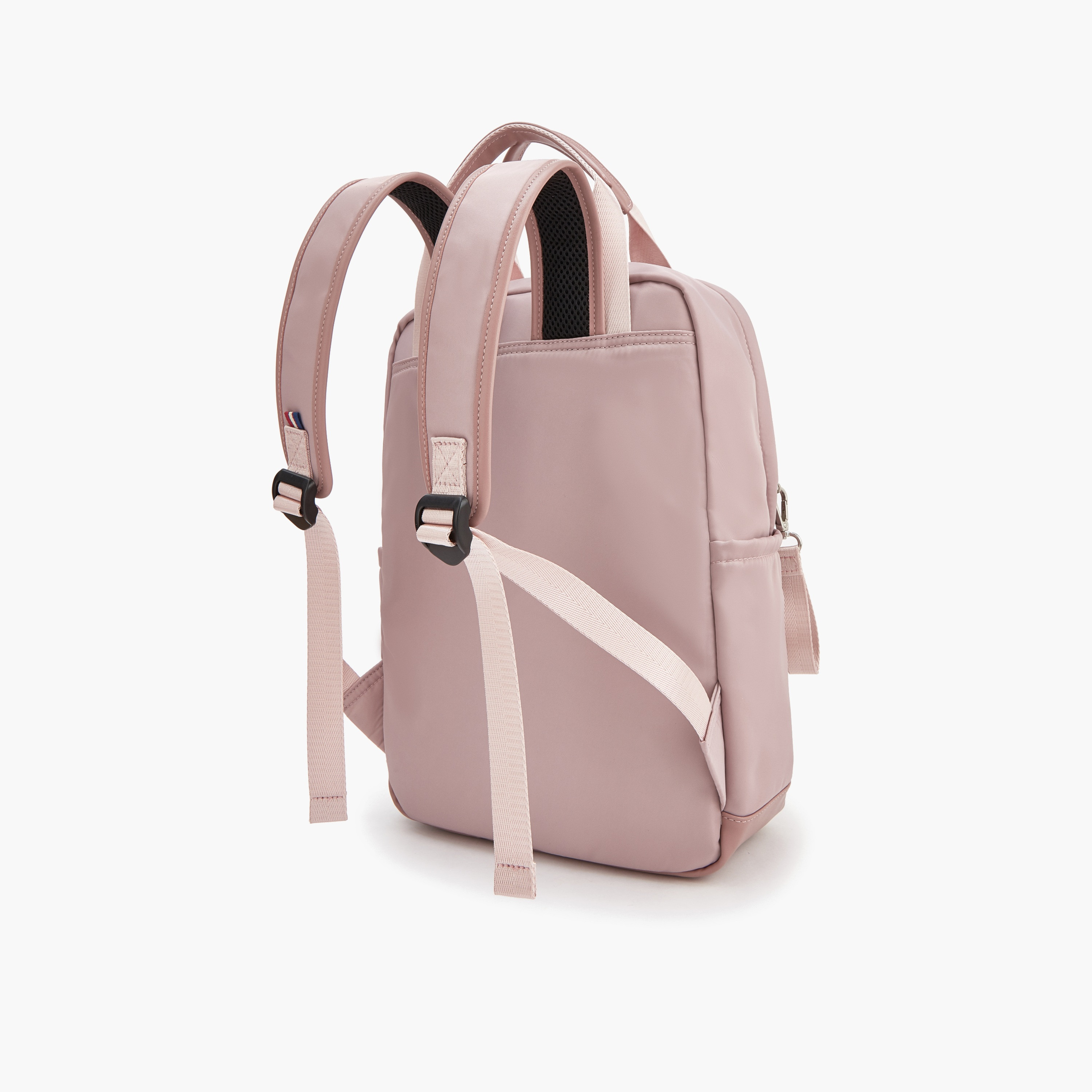 Lee Cooper Solid Backpack with Zip Closure and Adjustable Strap - 34x12x40 cm-women-bagsandwallets-backpacks-image-5