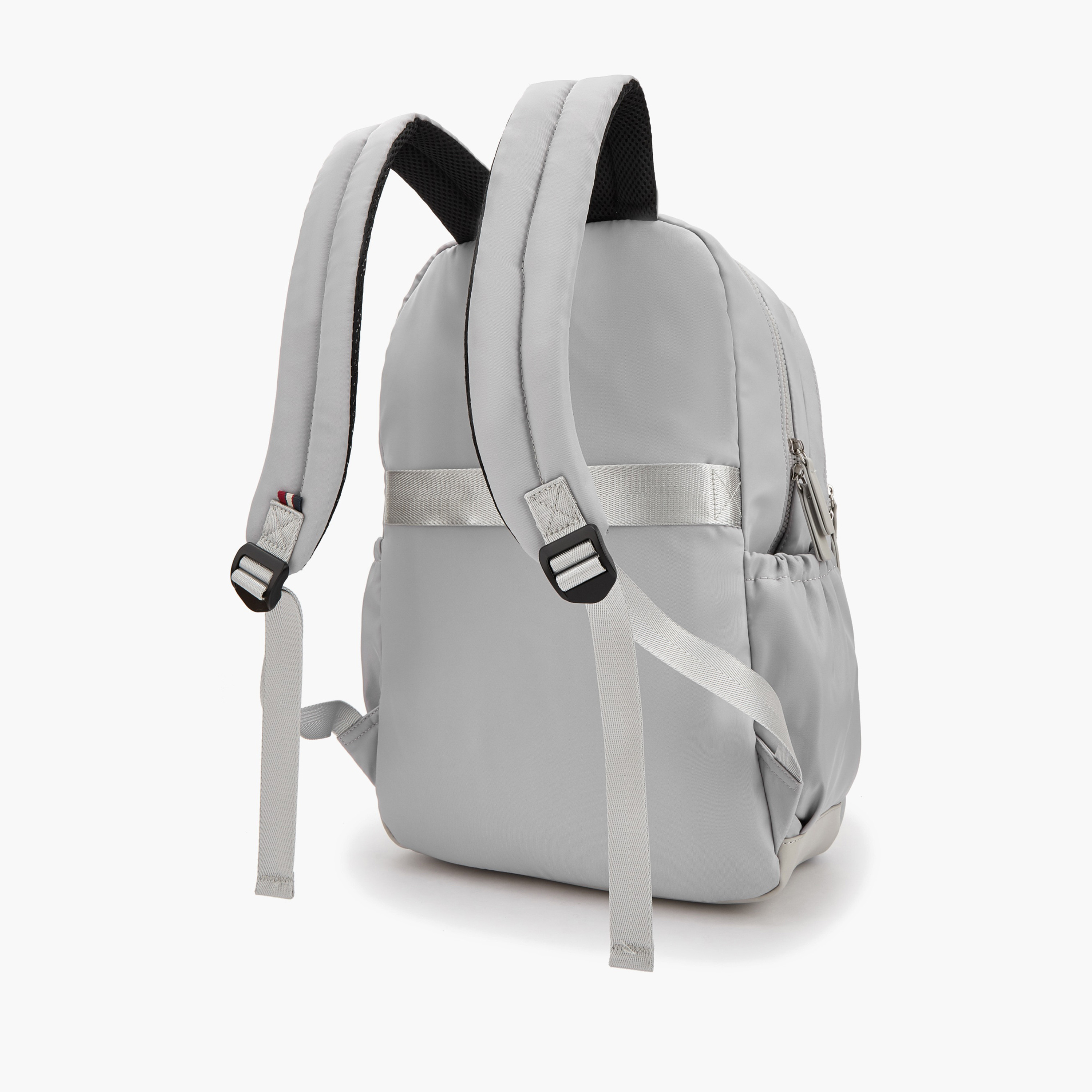 شنطة ظهر بأحزمة كتف مبطنة وطبعات شعار من لي كوبر-women-bagsandwallets-backpacks-image-5