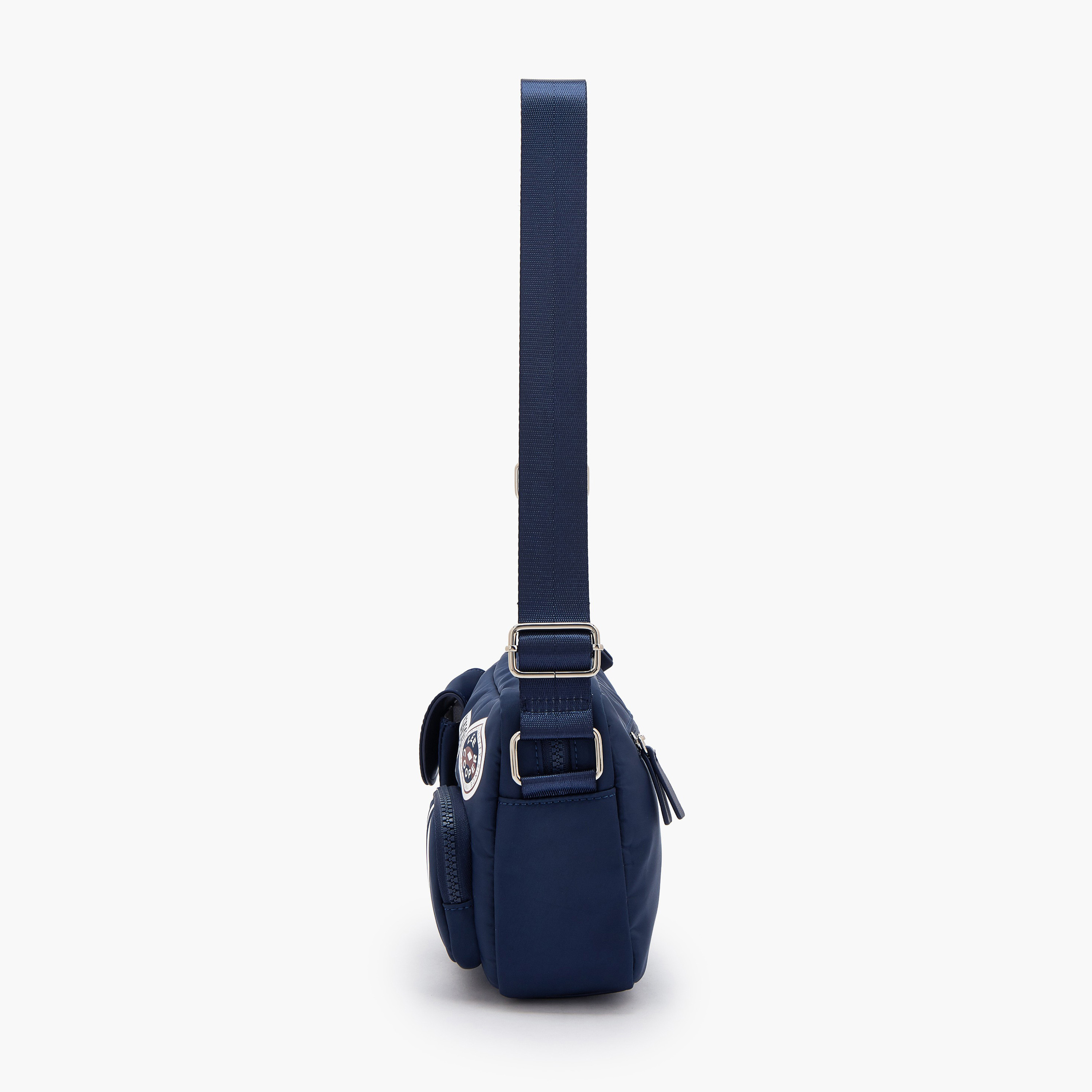 شنطة كروس بودي بحزام قابل للتعديل وتزيينات شعار من لي كوبر-women-bagsandwallets-handbags-image-5