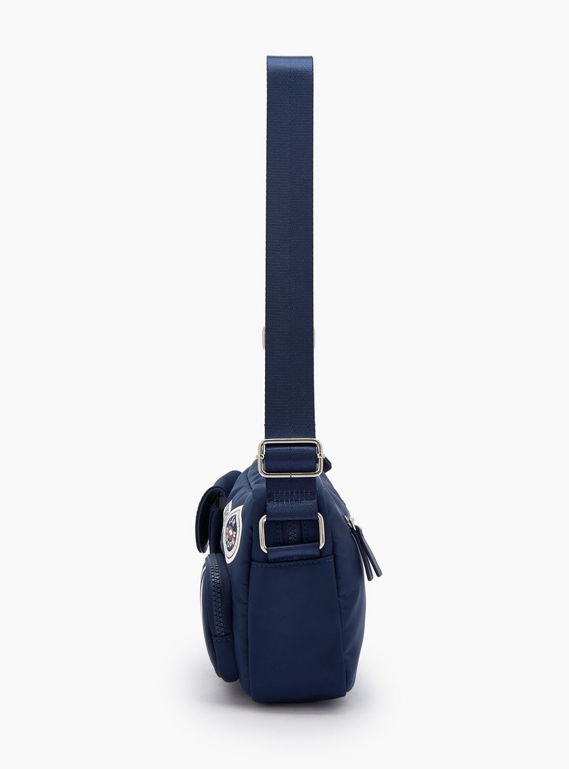 شنطة كروس بودي بحزام قابل للتعديل وتزيينات شعار من لي كوبر-women-bagsandwallets-handbags-image-5