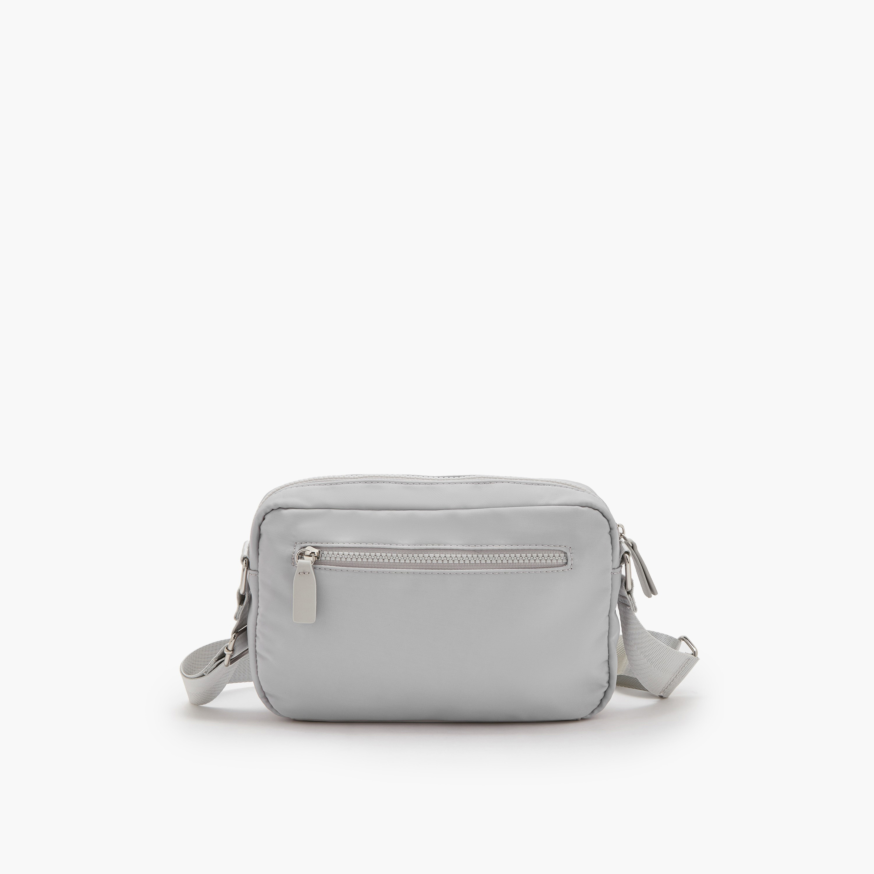 Lee Cooper Logo Applique Crossbody Bag with Adjustable Strap-women-bagsandwallets-handbags-image-2