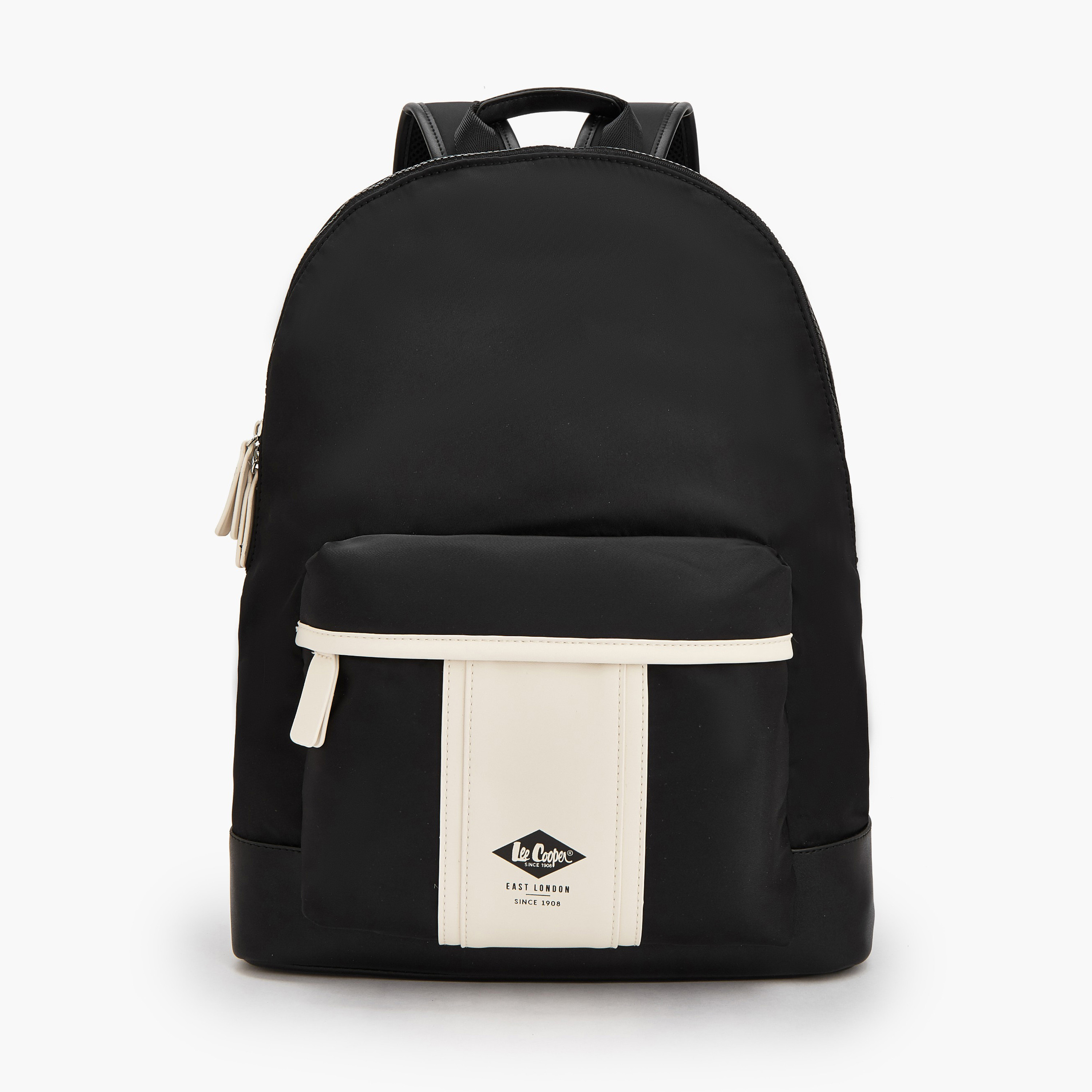 Lee Cooper Colorblock Print Backpack with Padded Straps-women-bagsandwallets-backpacks-image-1