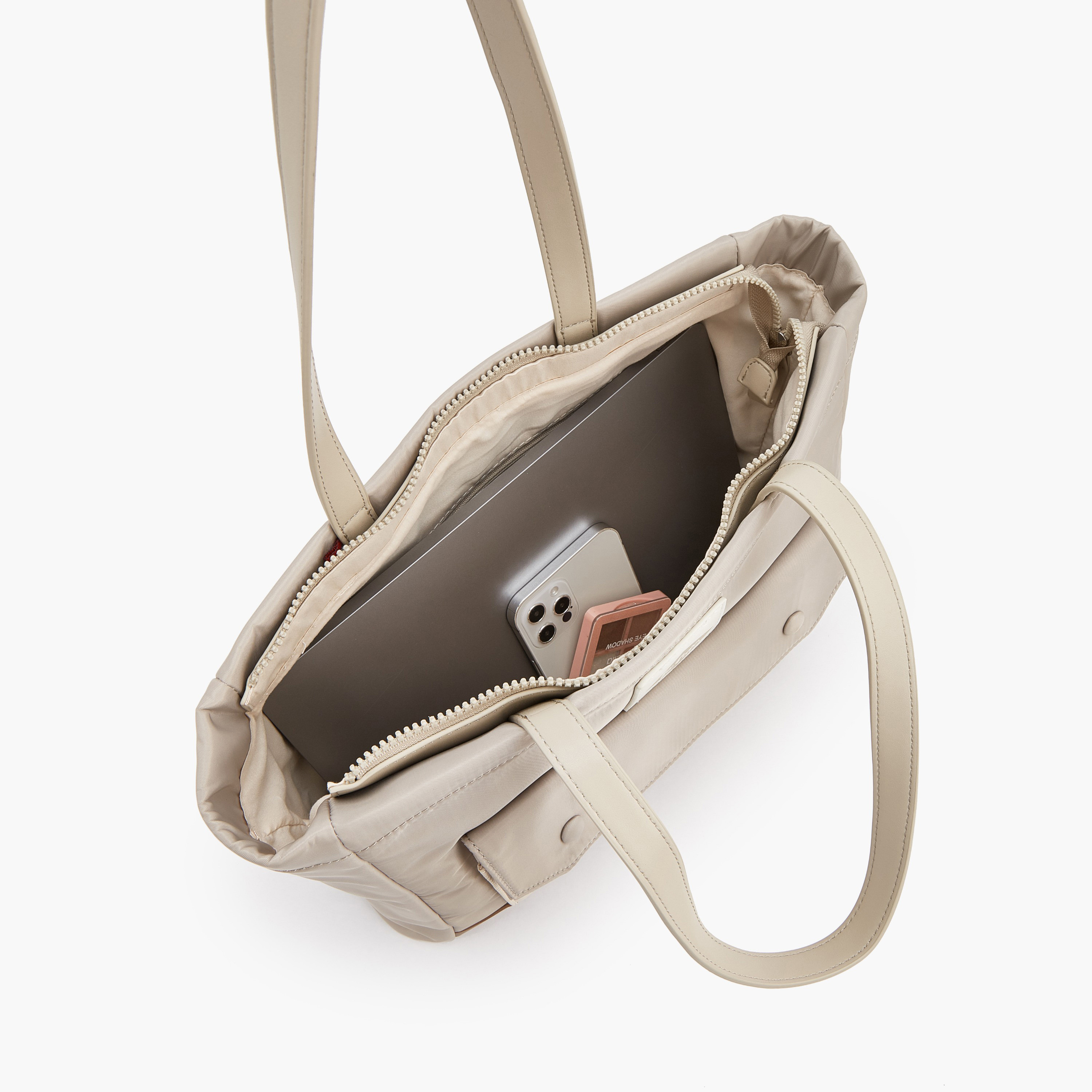 شنطة توتي سادة بسحاب إغلاق من لي كوبر-women-bagsandwallets-handbags-image-7