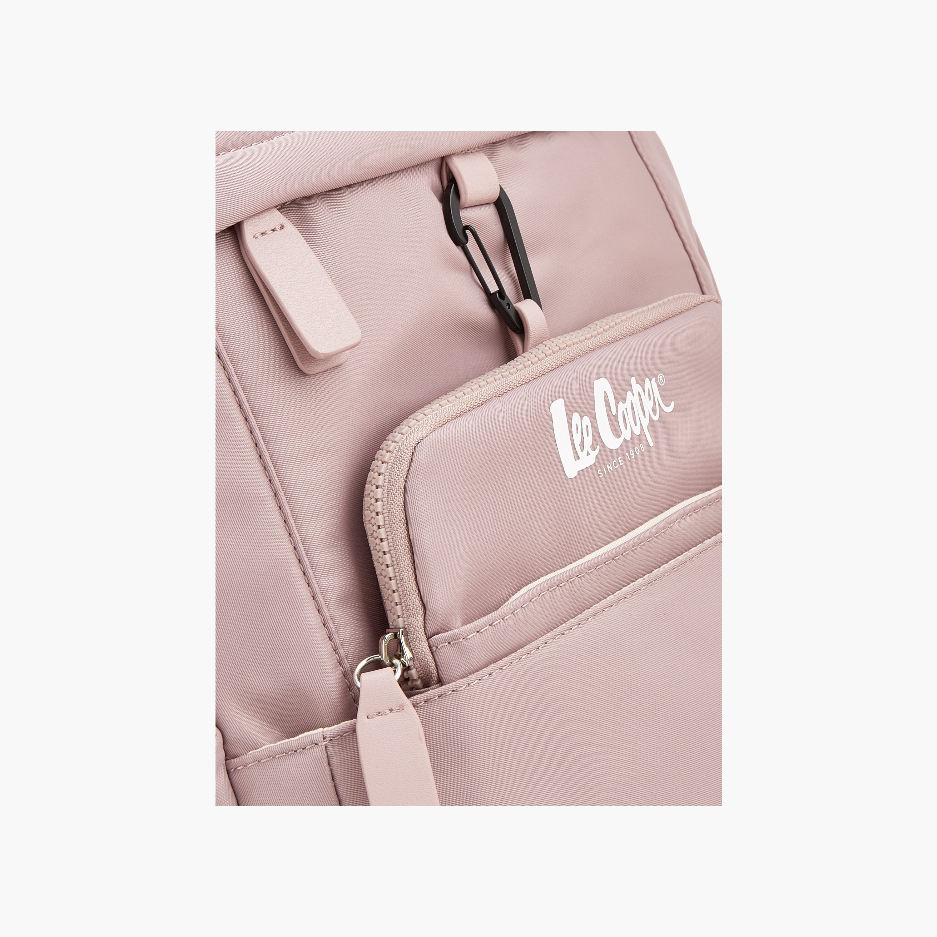 Lee Cooper Logo Backpack with Padded Straps-women-bagsandwallets-backpacks-image-4