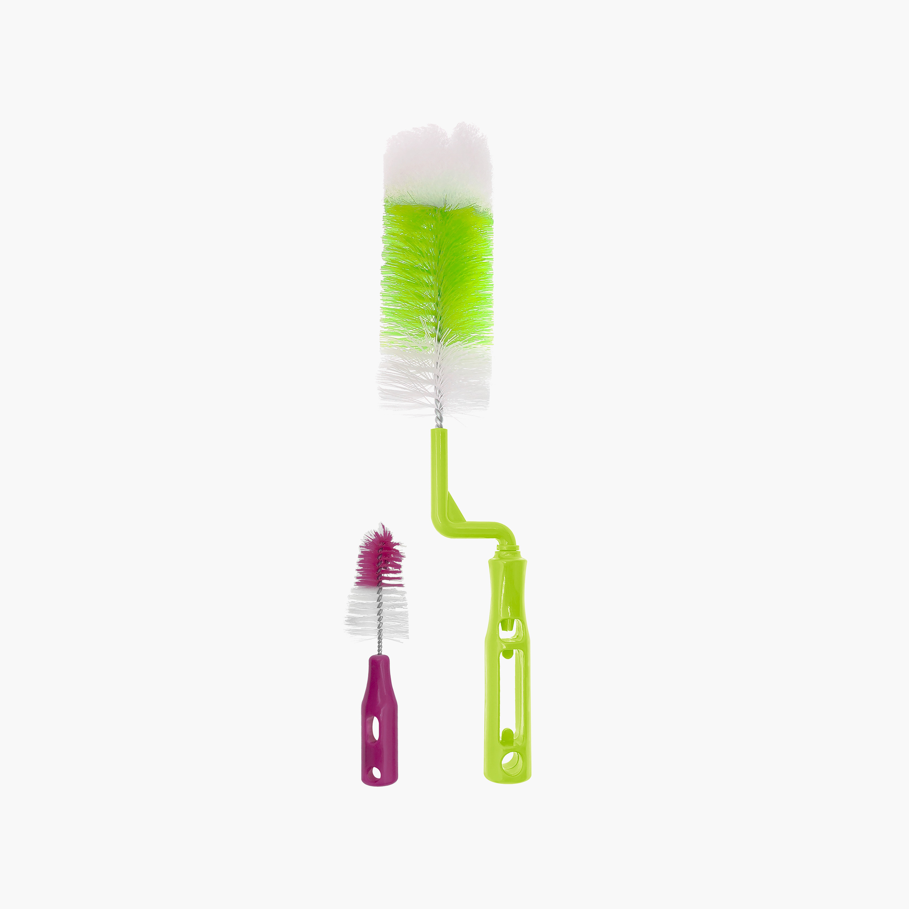 فرشاة زجاجات وحلمات نايلون ناعمة - أرجواني من فارلين-baby-feeding-accessories-image-1