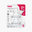 Farlin 2-Piece Crystal Clear Wide Neck Teats - S-baby-feeding-feedingbottles-bottlesandteats-image-2