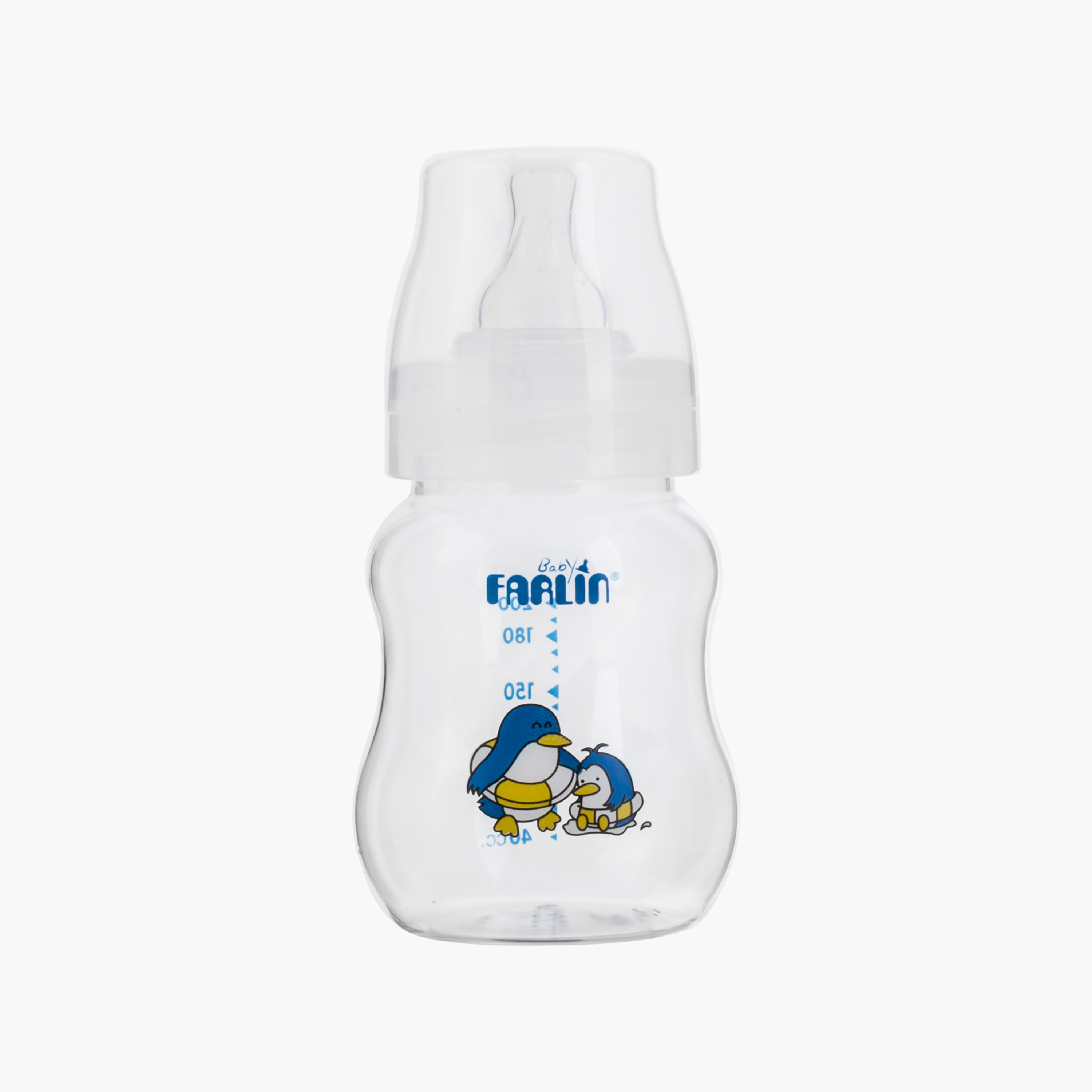 زجاجة رضاعة طبيعية مع حلمة وغطاء - 200 مل من فارلين-baby-feeding-feedingbottles-bottlesandteats-image-1